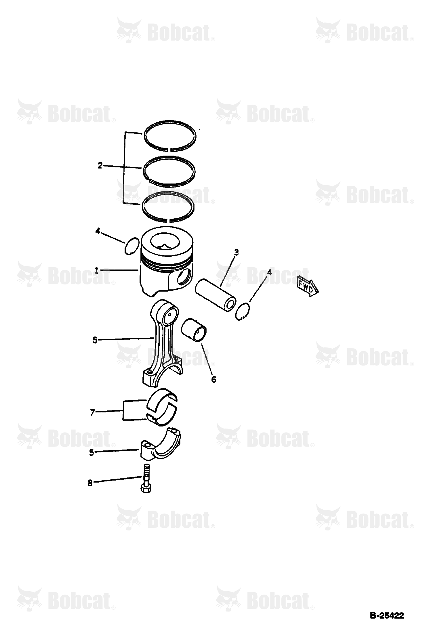 Piston and Connecting Rod