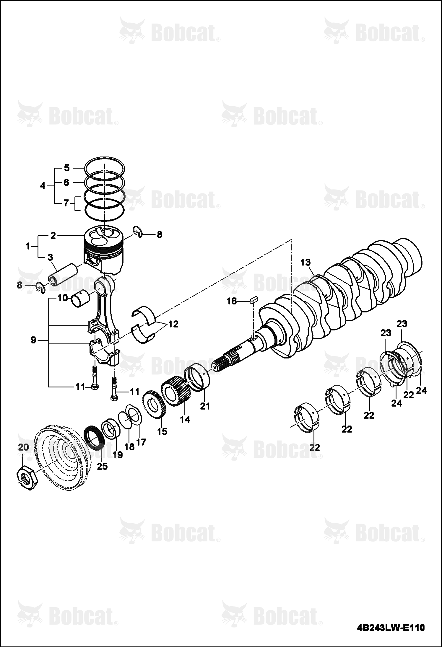 PISTON&CRANK Shaft Group