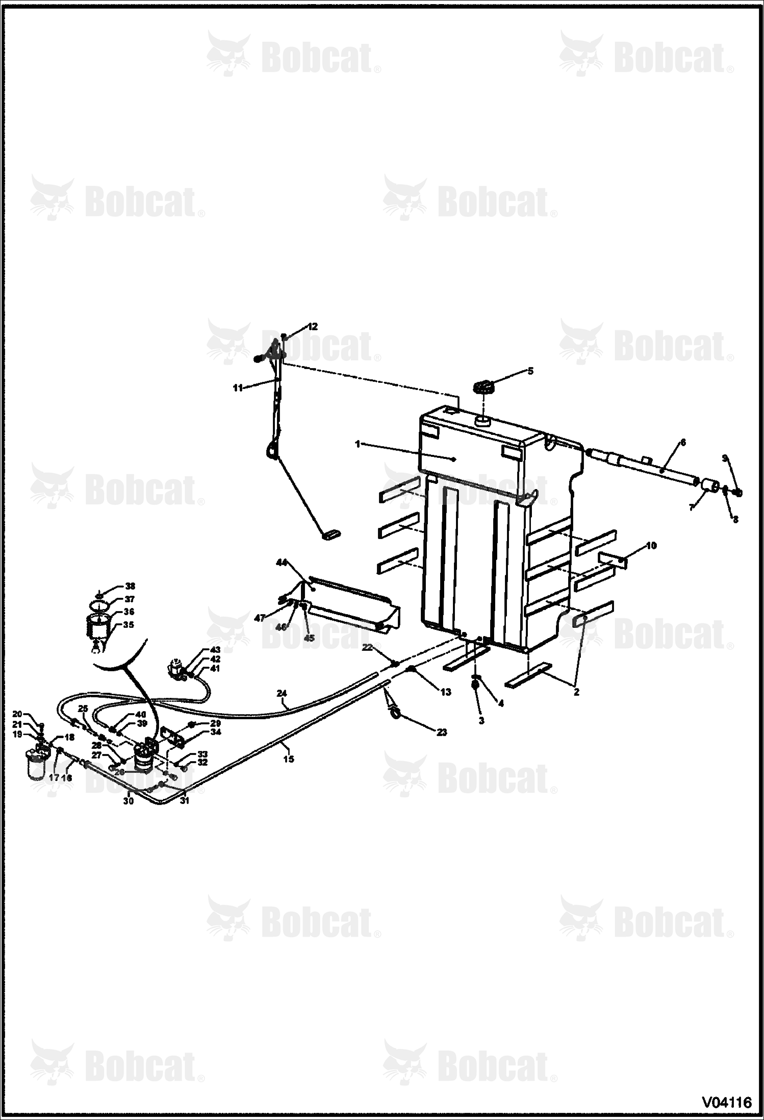Fuel Tank  367013501 & Above, 367312501 & Above