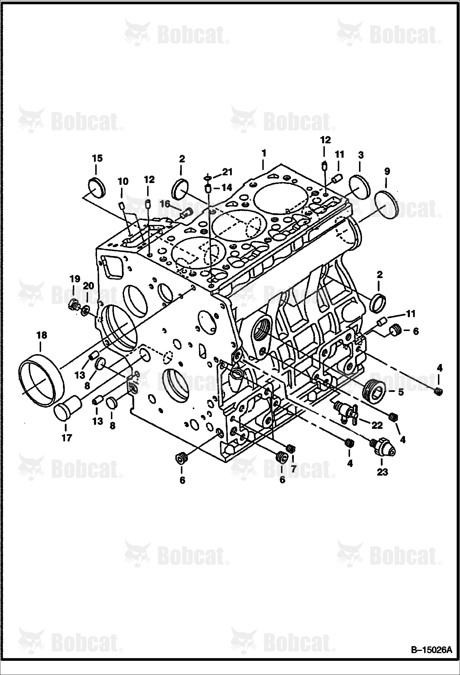 Crankcase (Tier I)  572211001 & Above