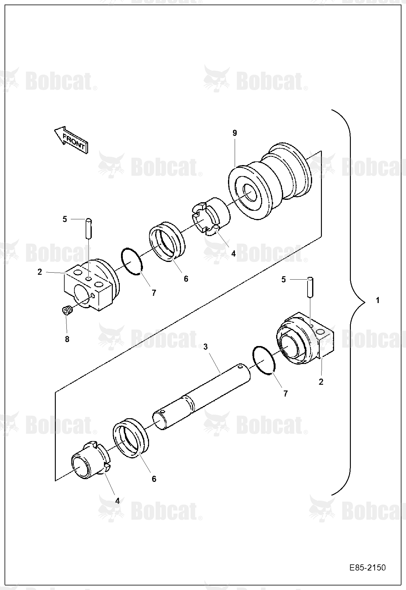 Track Roller (Bottom)