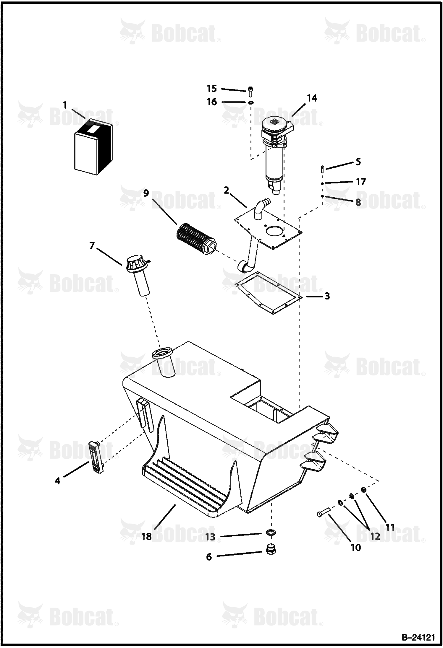 Hydraulic Circuitry (Oil Tank)