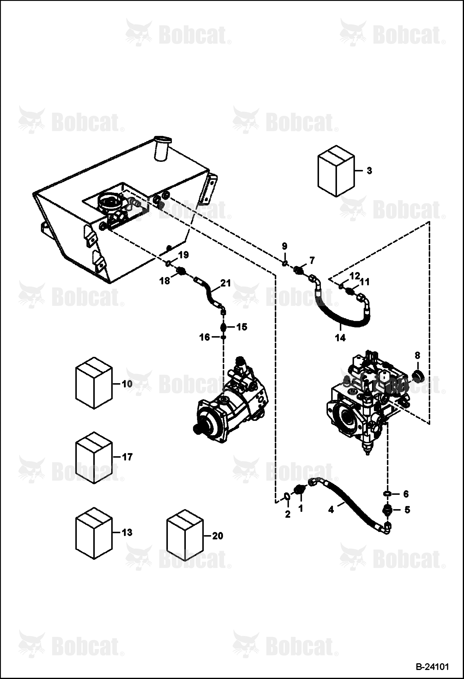 Hydraulic Circuitry (Frame)