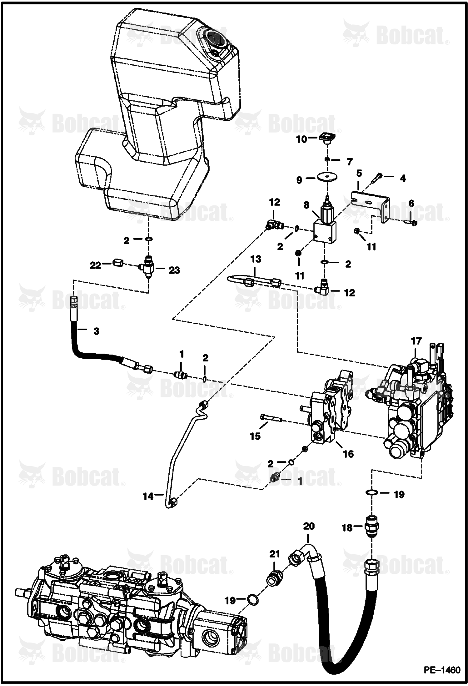 Manual Lift Release System  515840212 & Above, 516223852 & Above