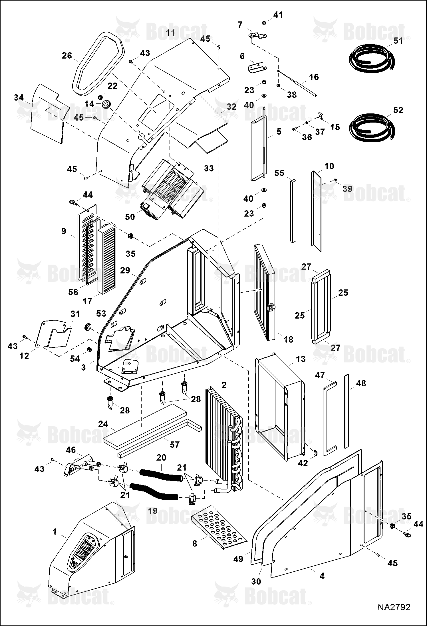 Heater & A/C (Heater Assembly)  AJRY11001 - AJRY12000