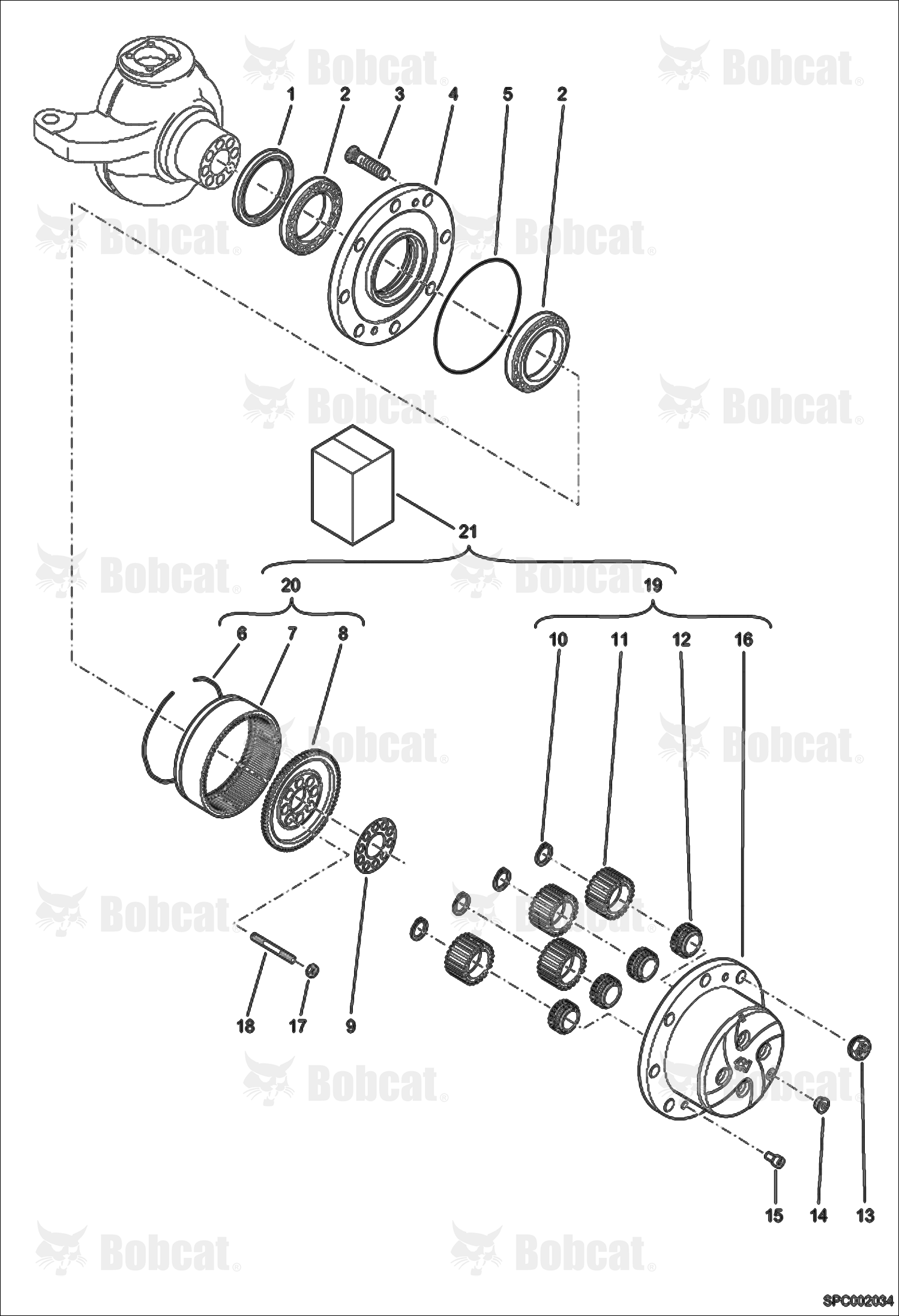 Hub Reduction - Front Axle