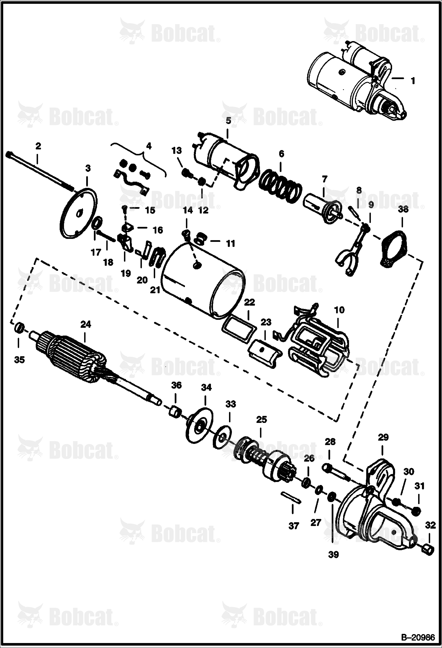 Starter (Delco 1998379)