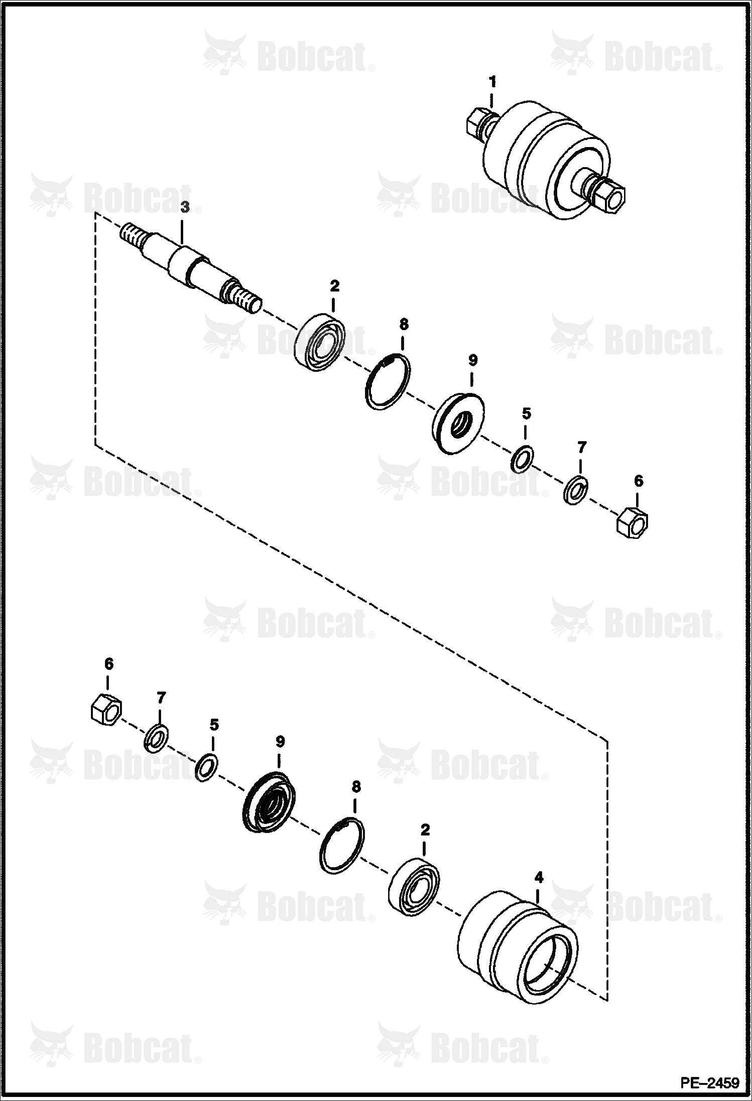 Track Roller (Steel Tracks)