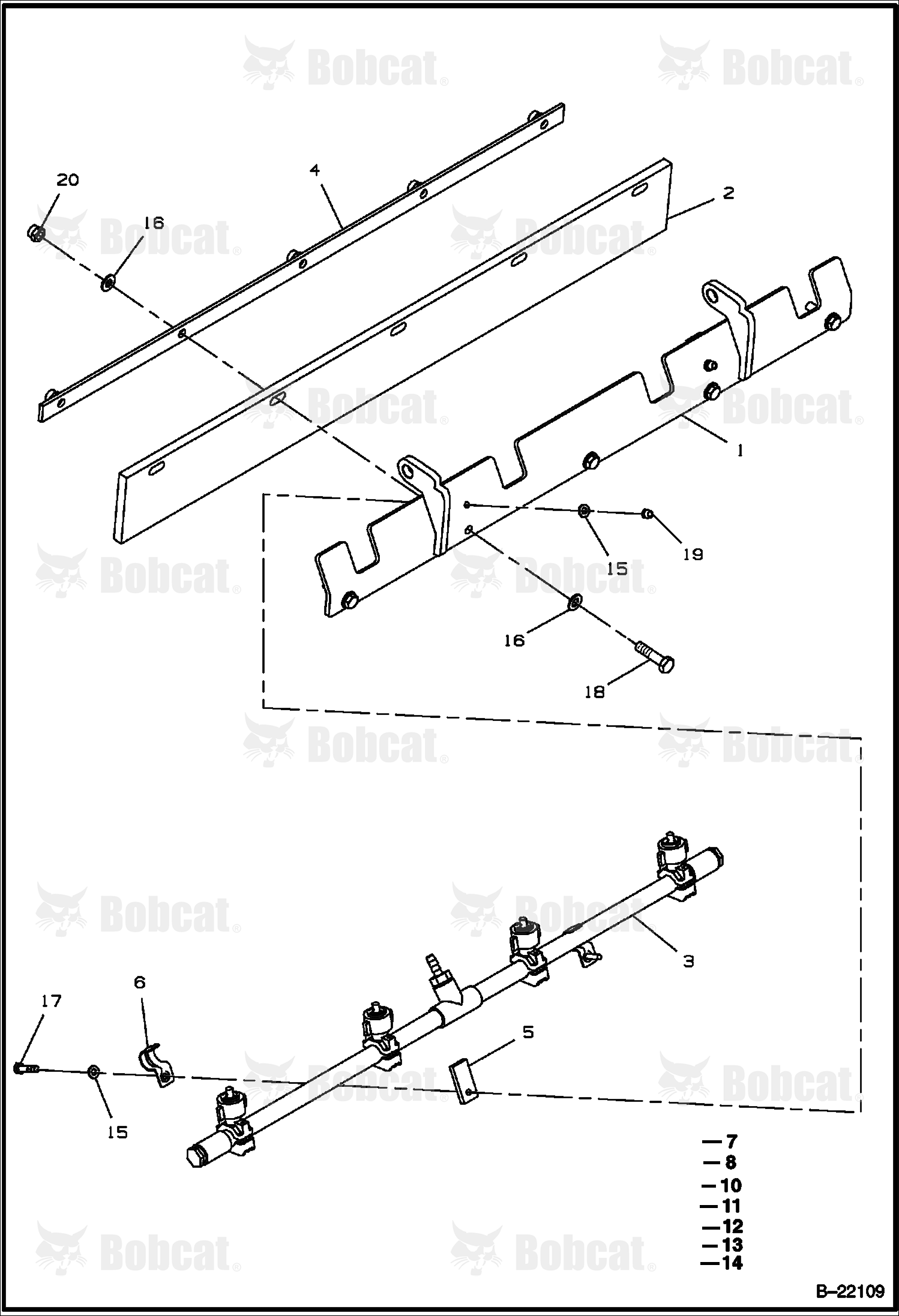 Spray System Scraper Assembly (Optional)