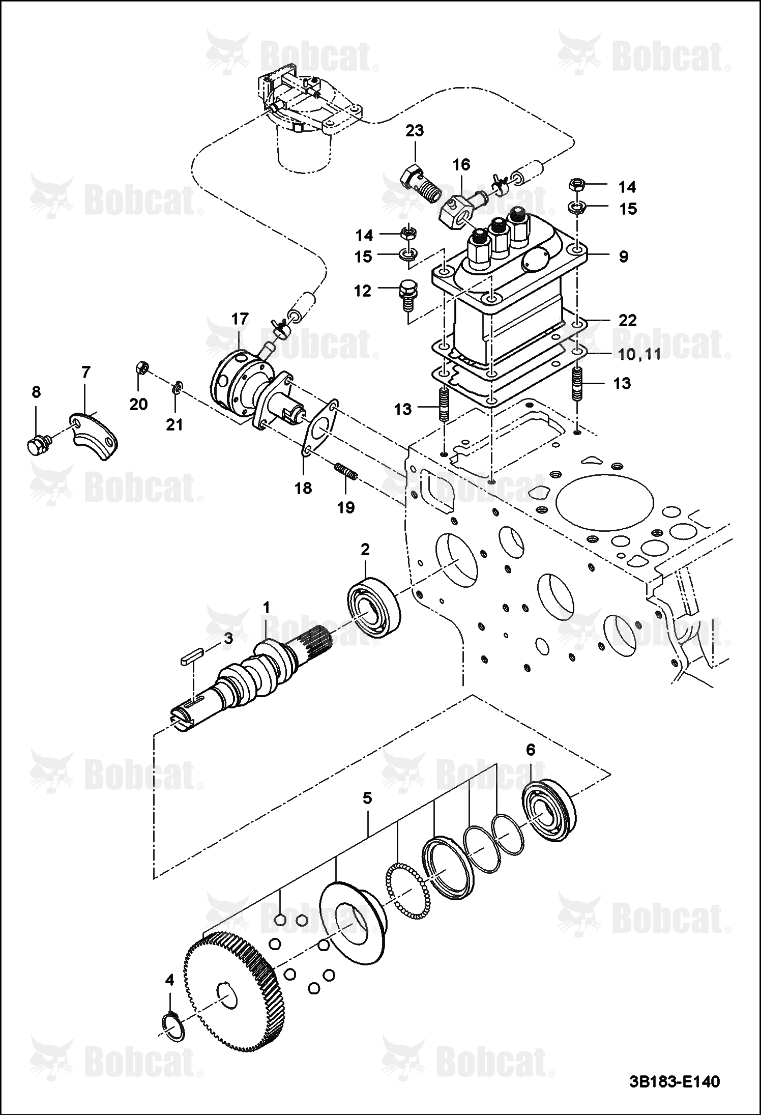 Fuel Camshaft Group