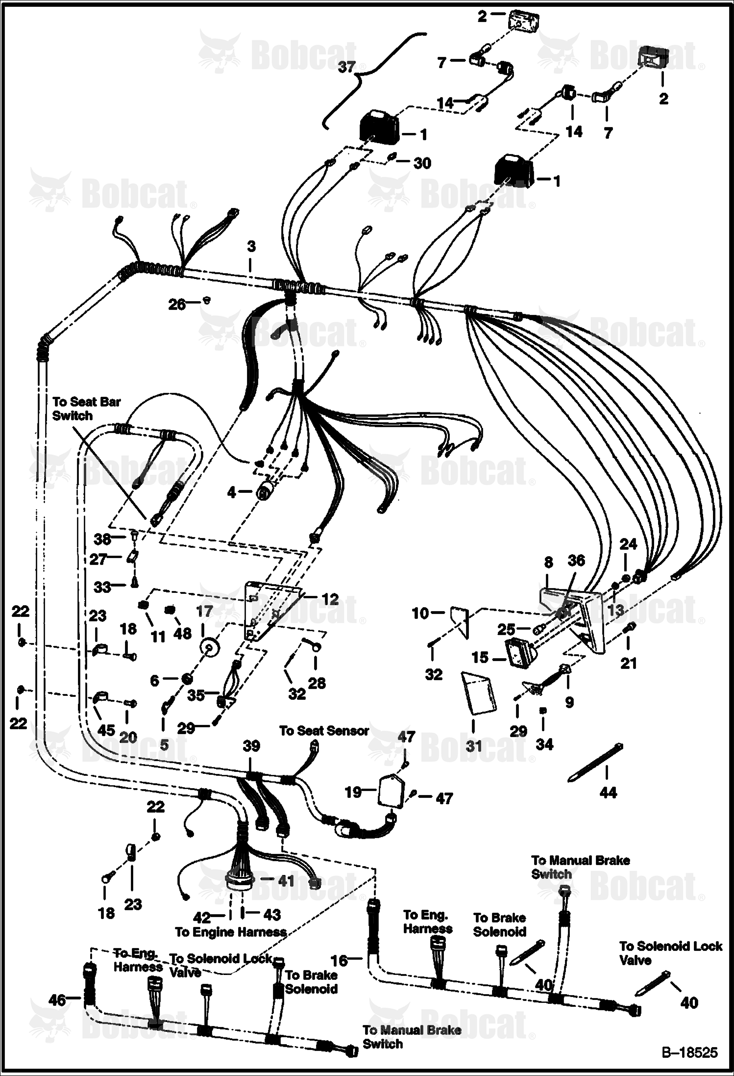 CAB Electrical Circuitry (W/B.O.S.S. Option)