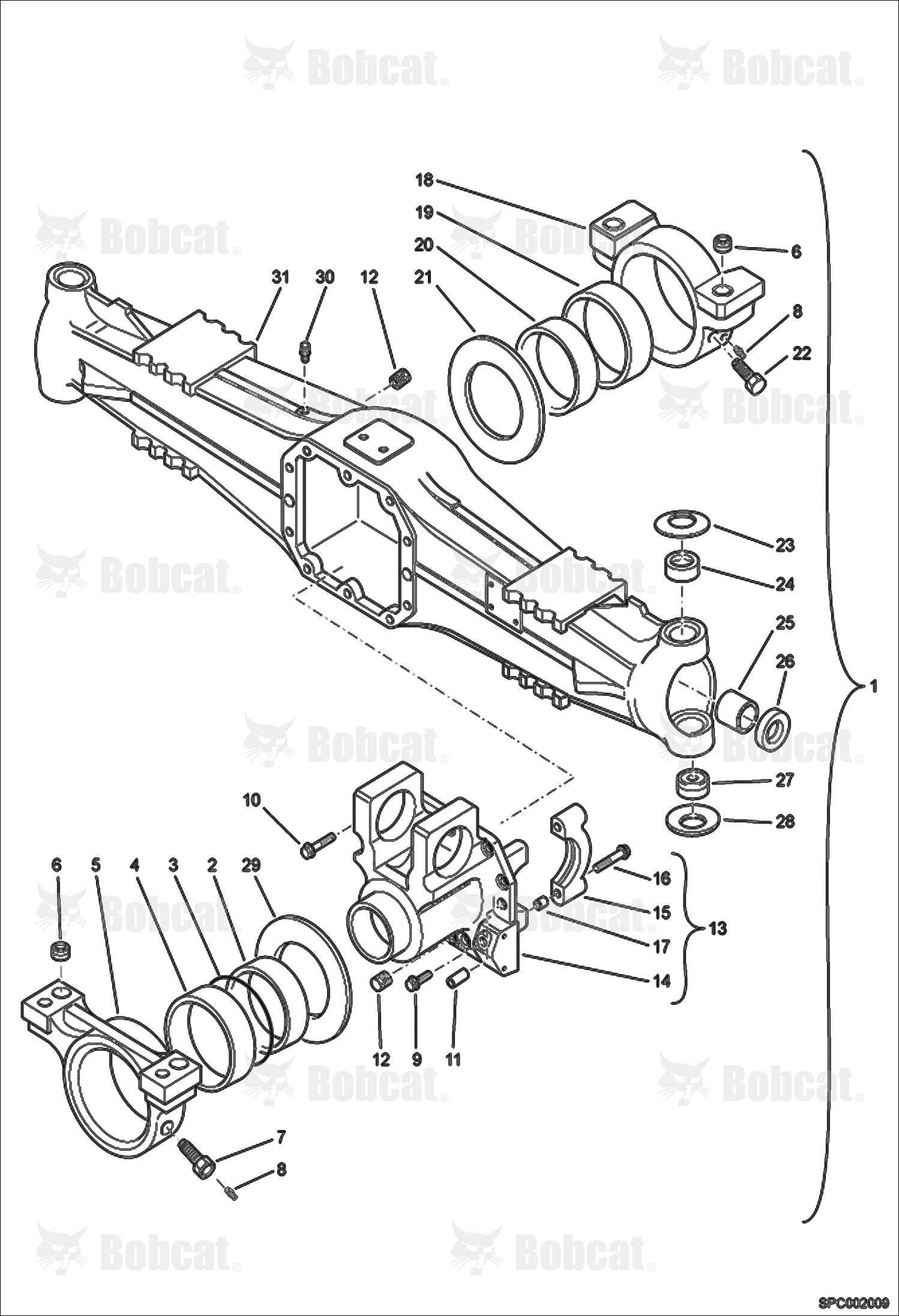 Housing - Rear Axle
