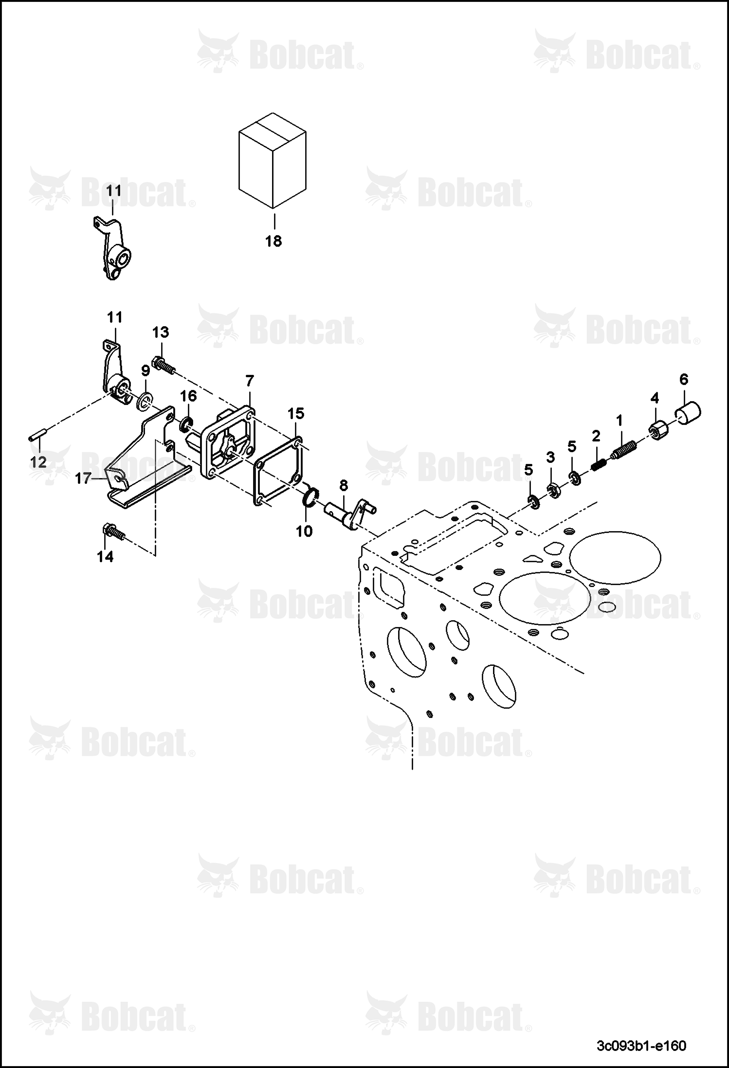 Engine Stop Lever Group