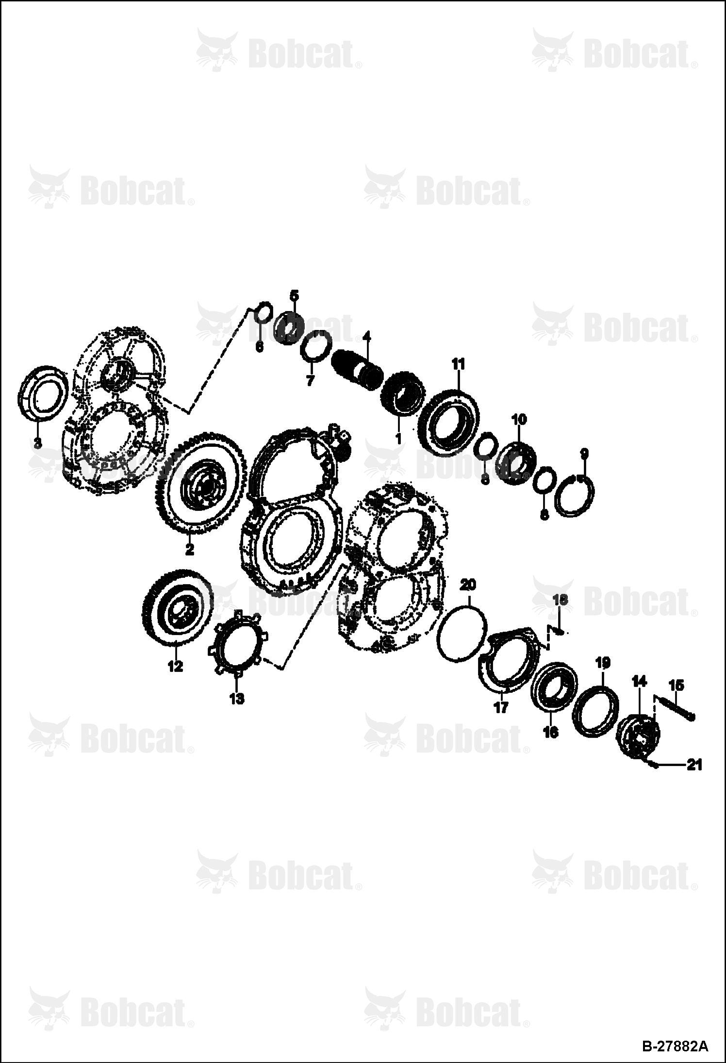Reduction Gears (Fast Travel) (Replacement Axle - 5904661696)