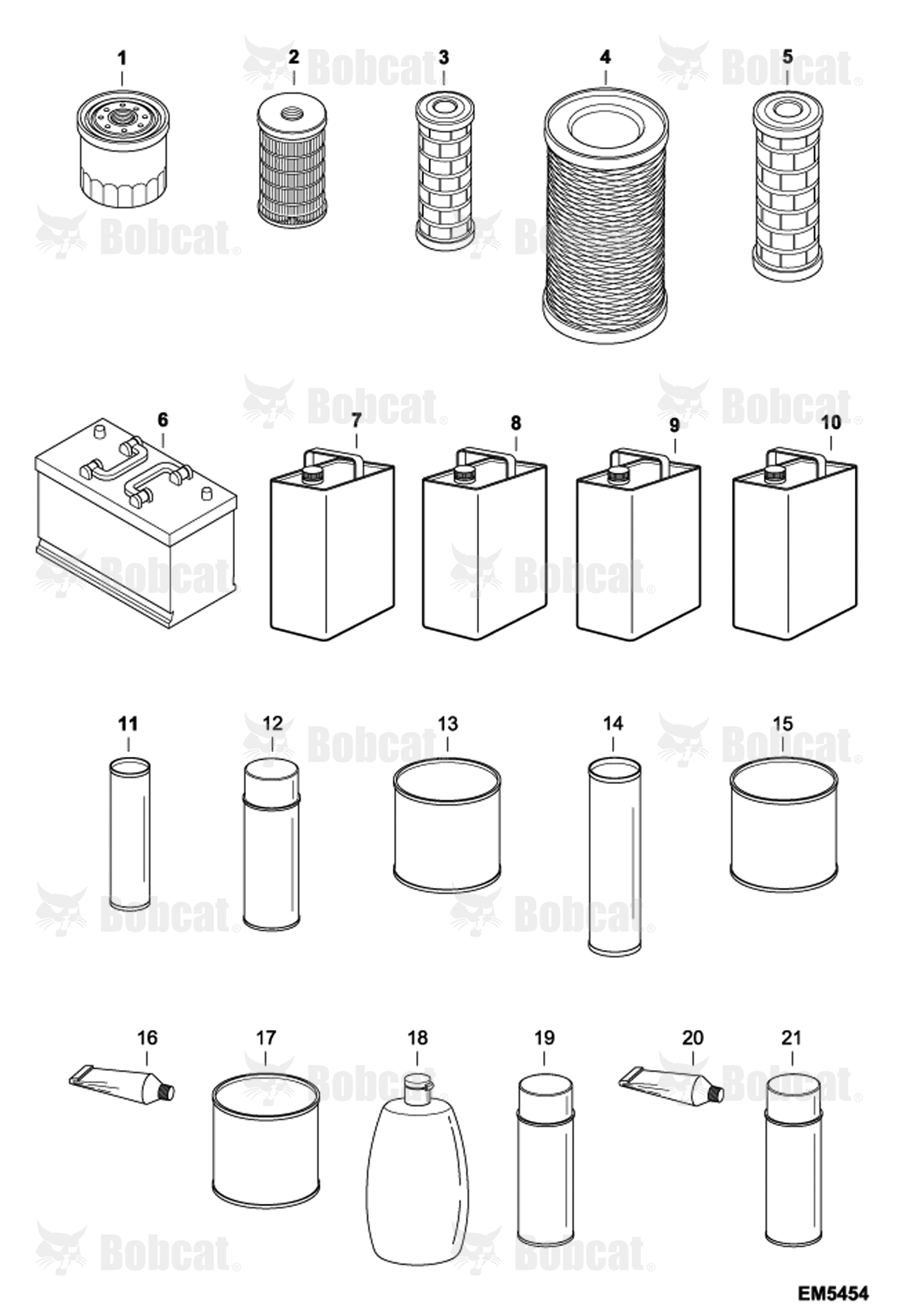Maintenance Items (Service Parts)