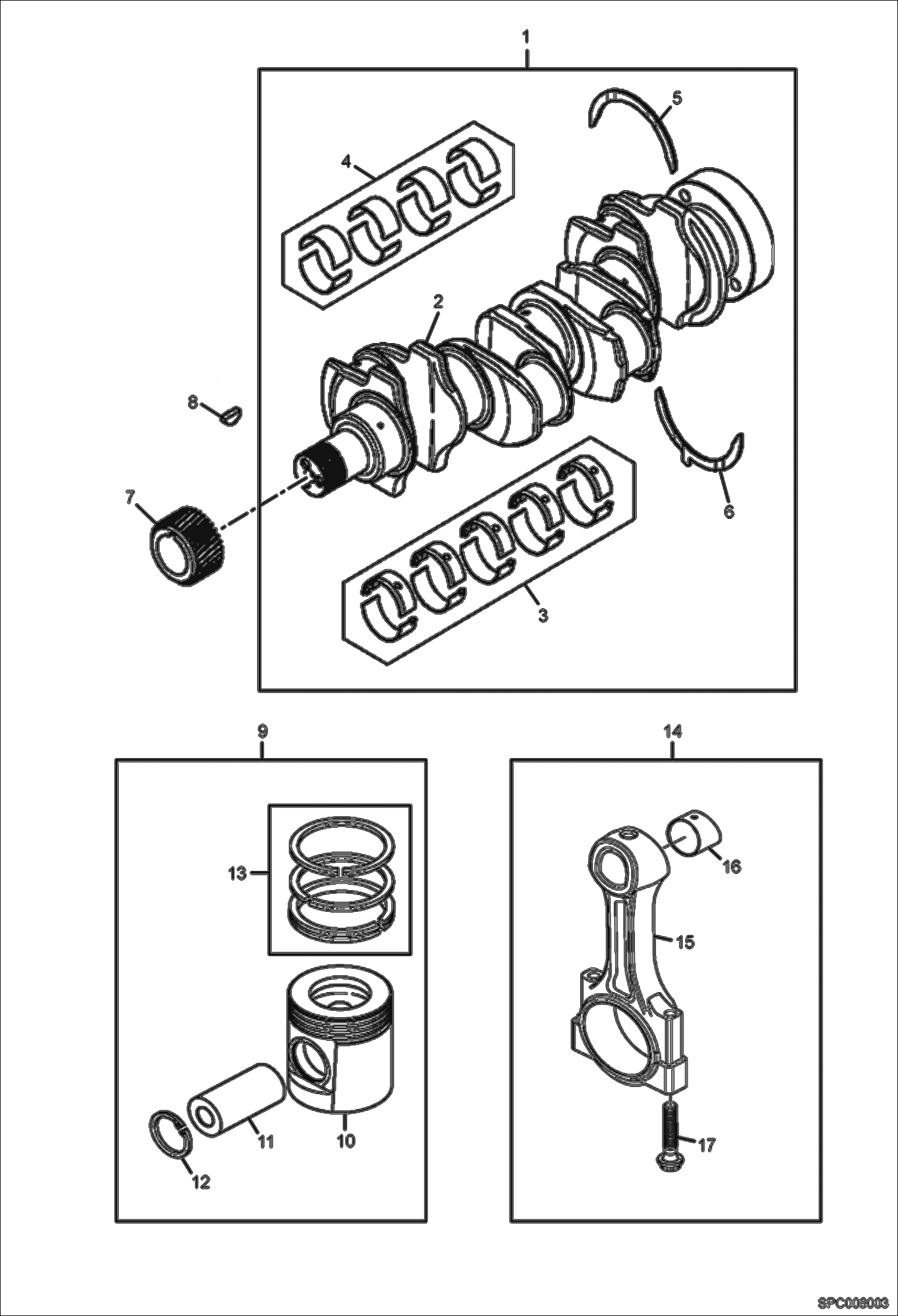 Crankshaft - Pistons