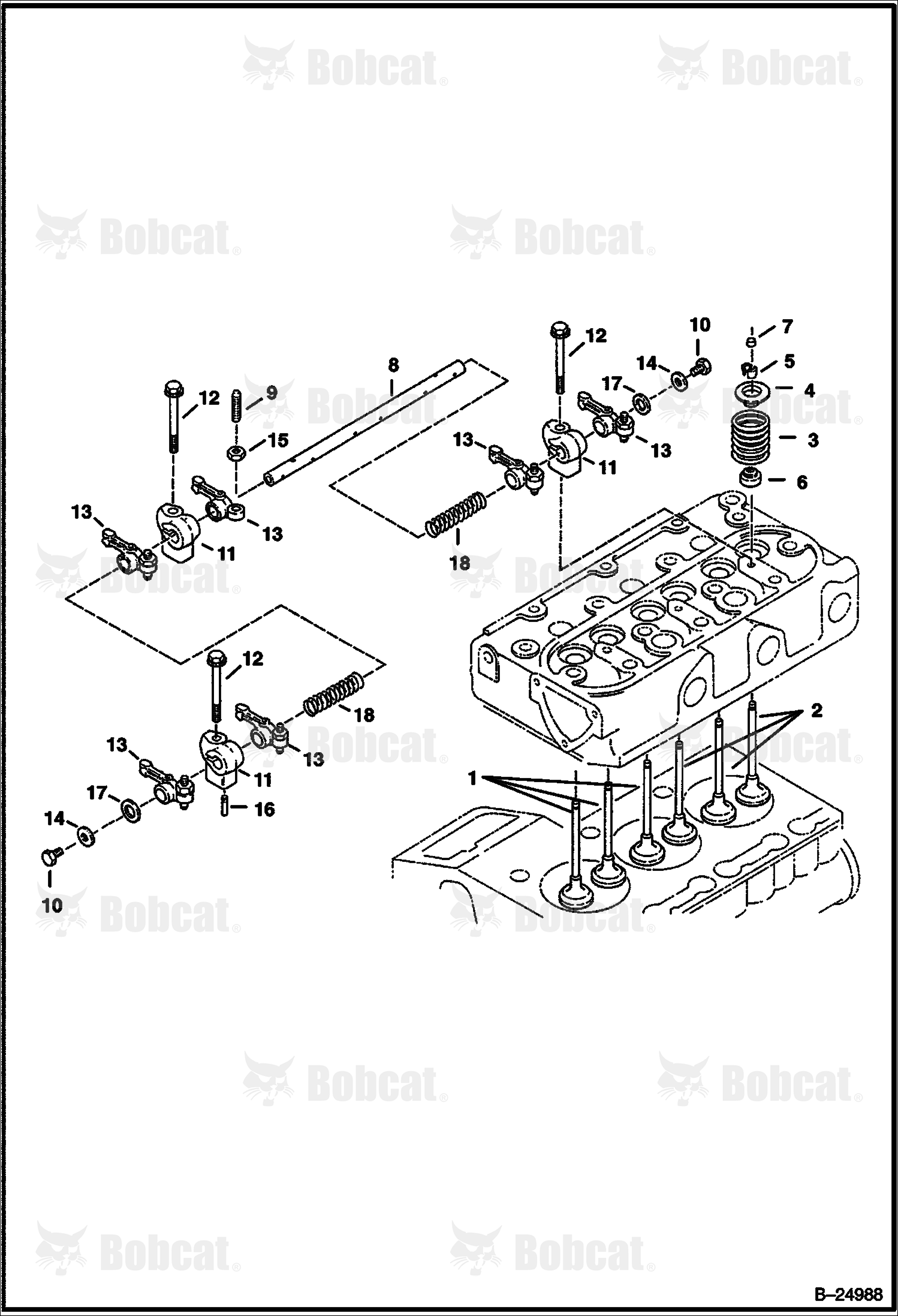 Rocker Arm & Valves