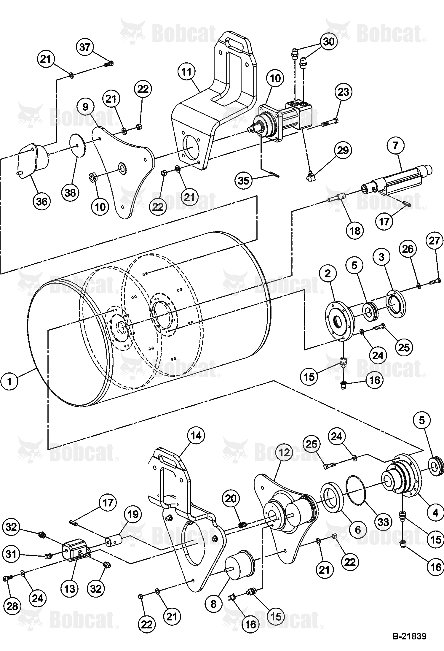 Front Drum Assembly