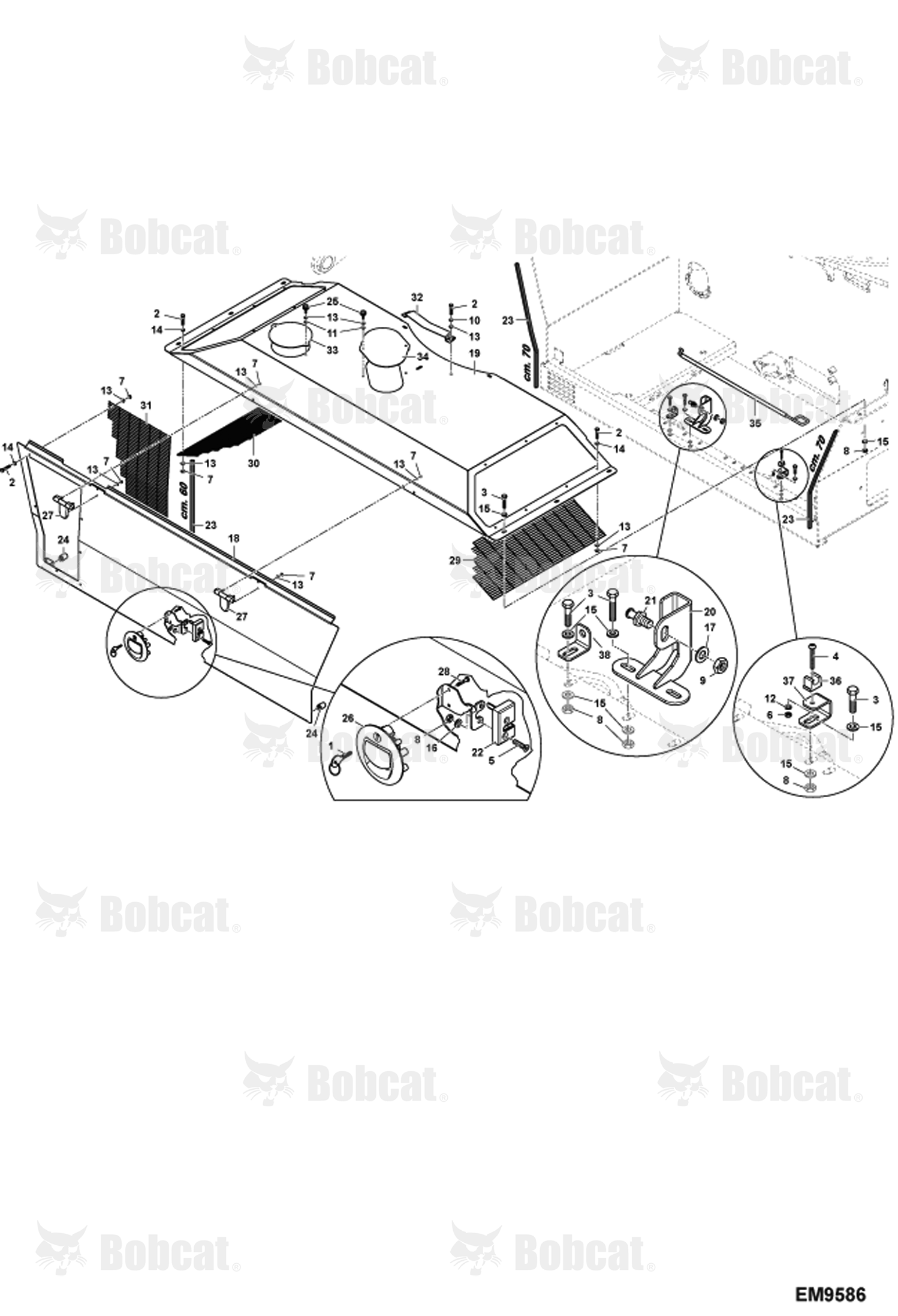 Cowling & Supports