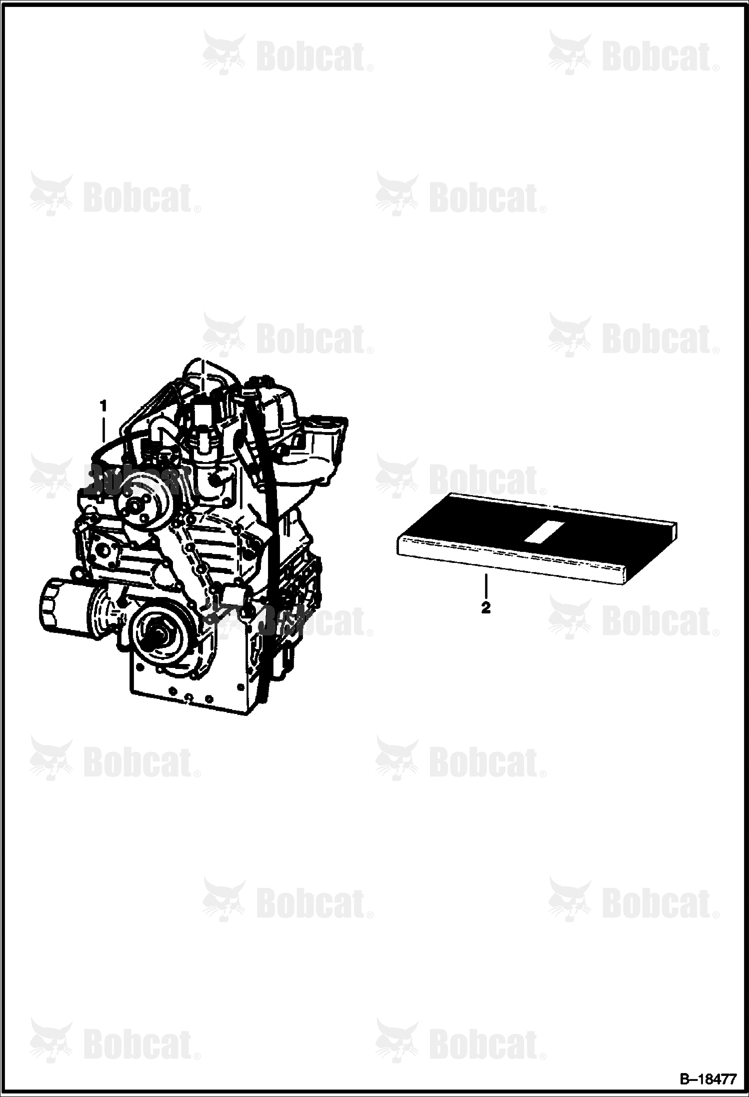 Engine (Kubota D1402)