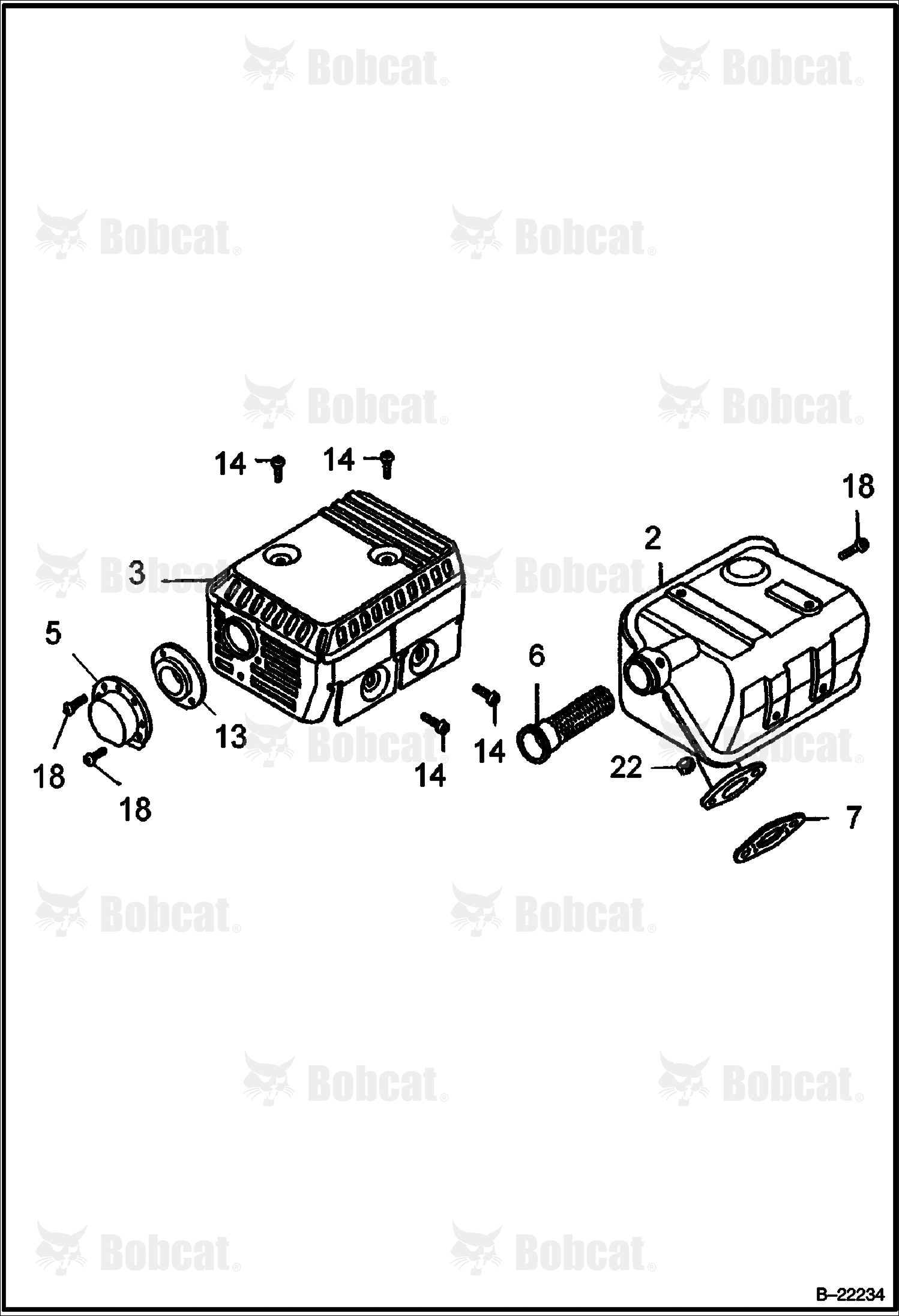 Honda Engine (Muffler)