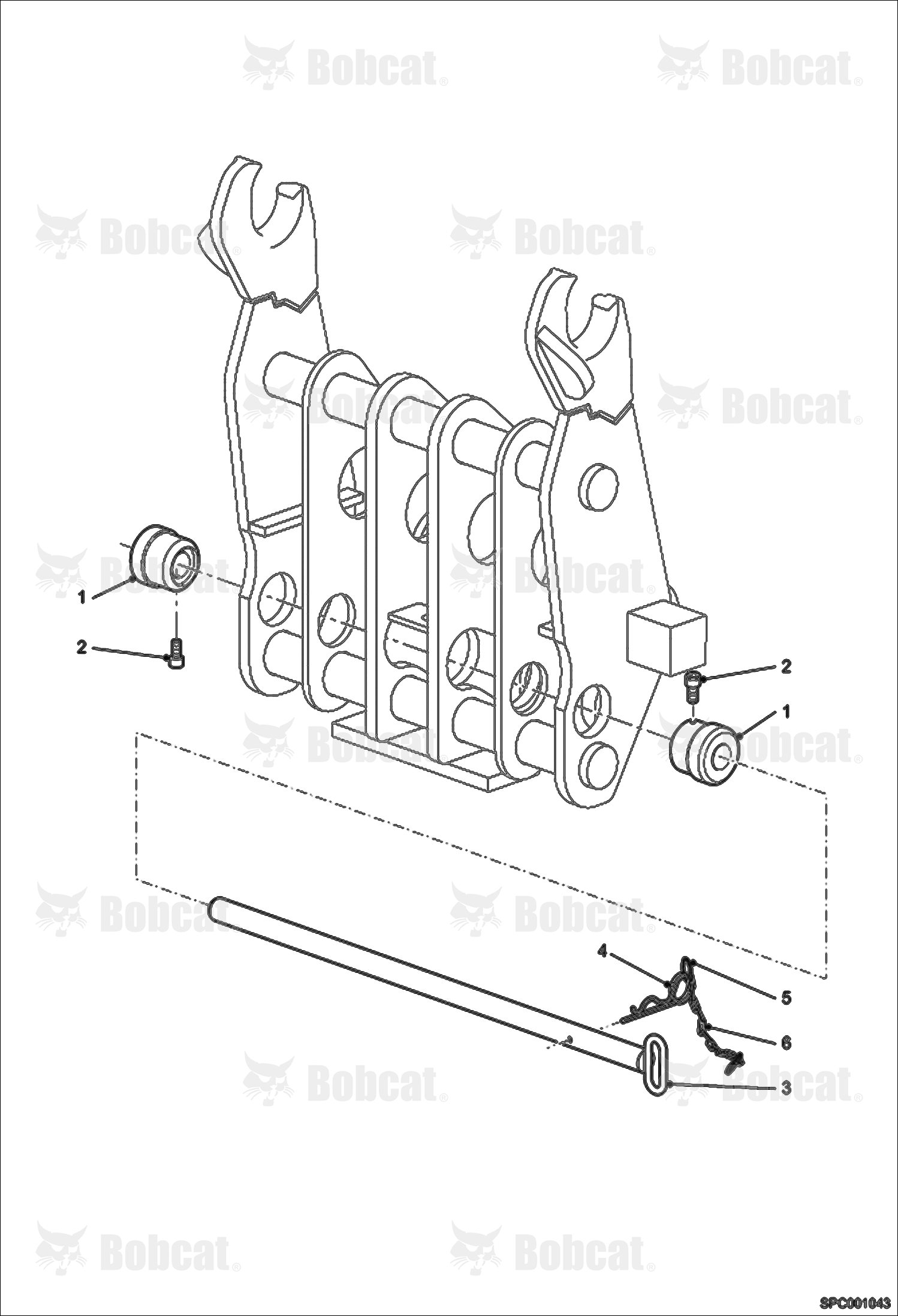 Manual Quick Attach Lock