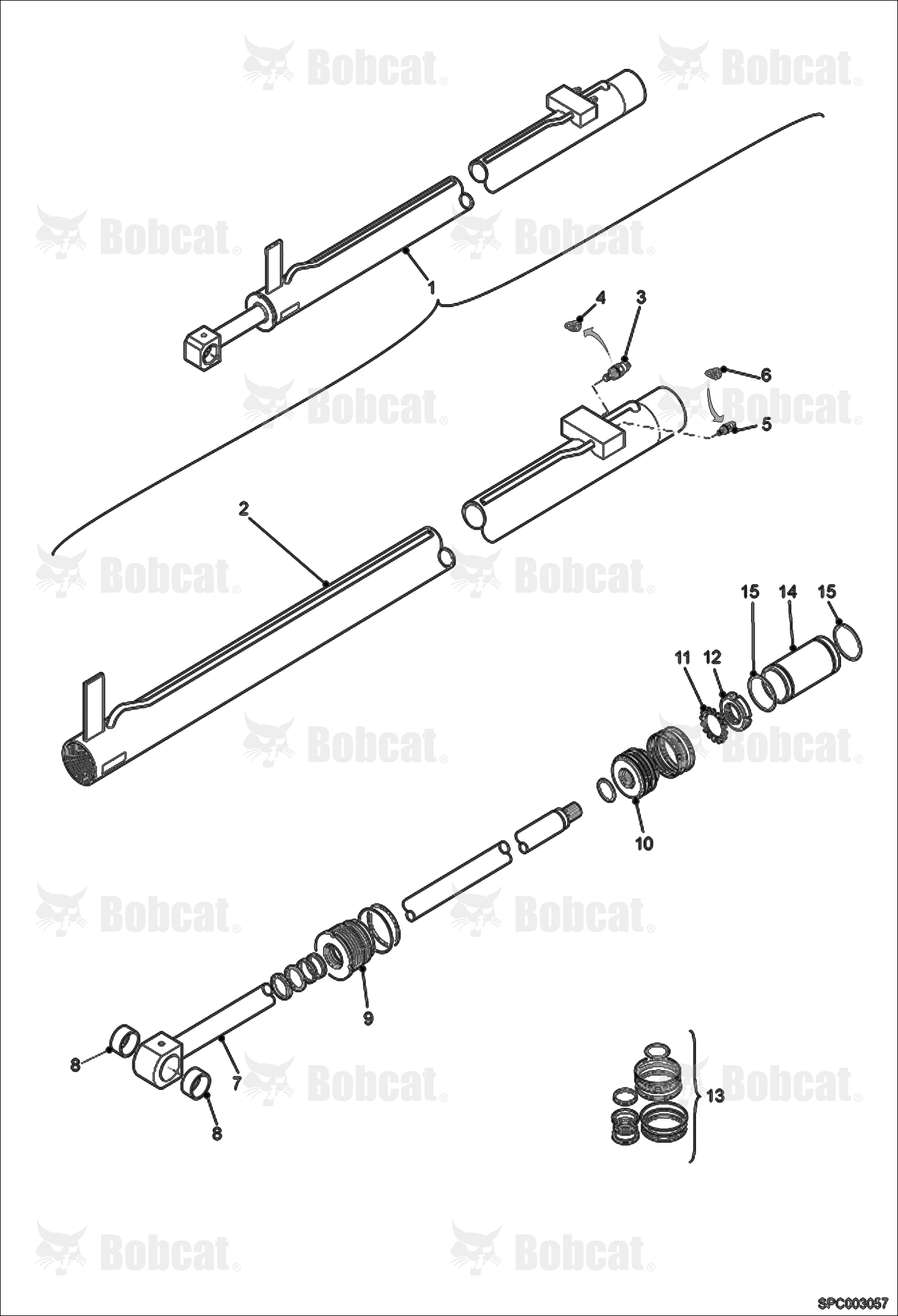 Telescope Cylinder (Vendor Partnumber 6912582)