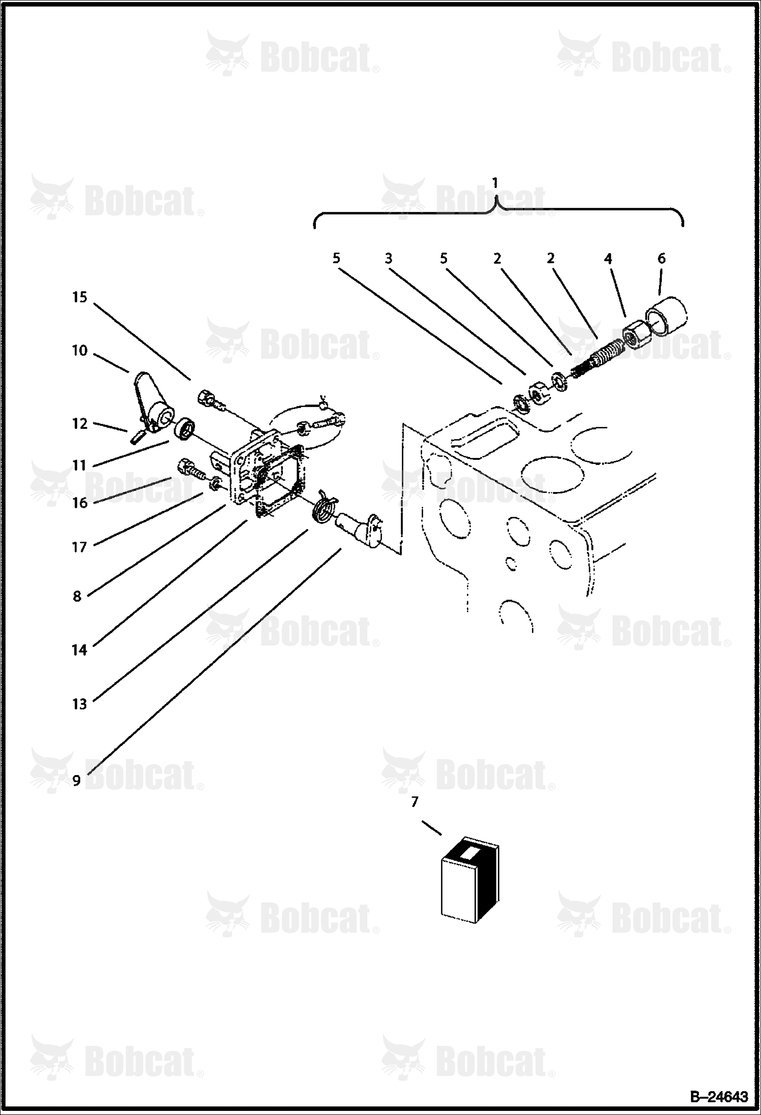 Engine Stop Lever