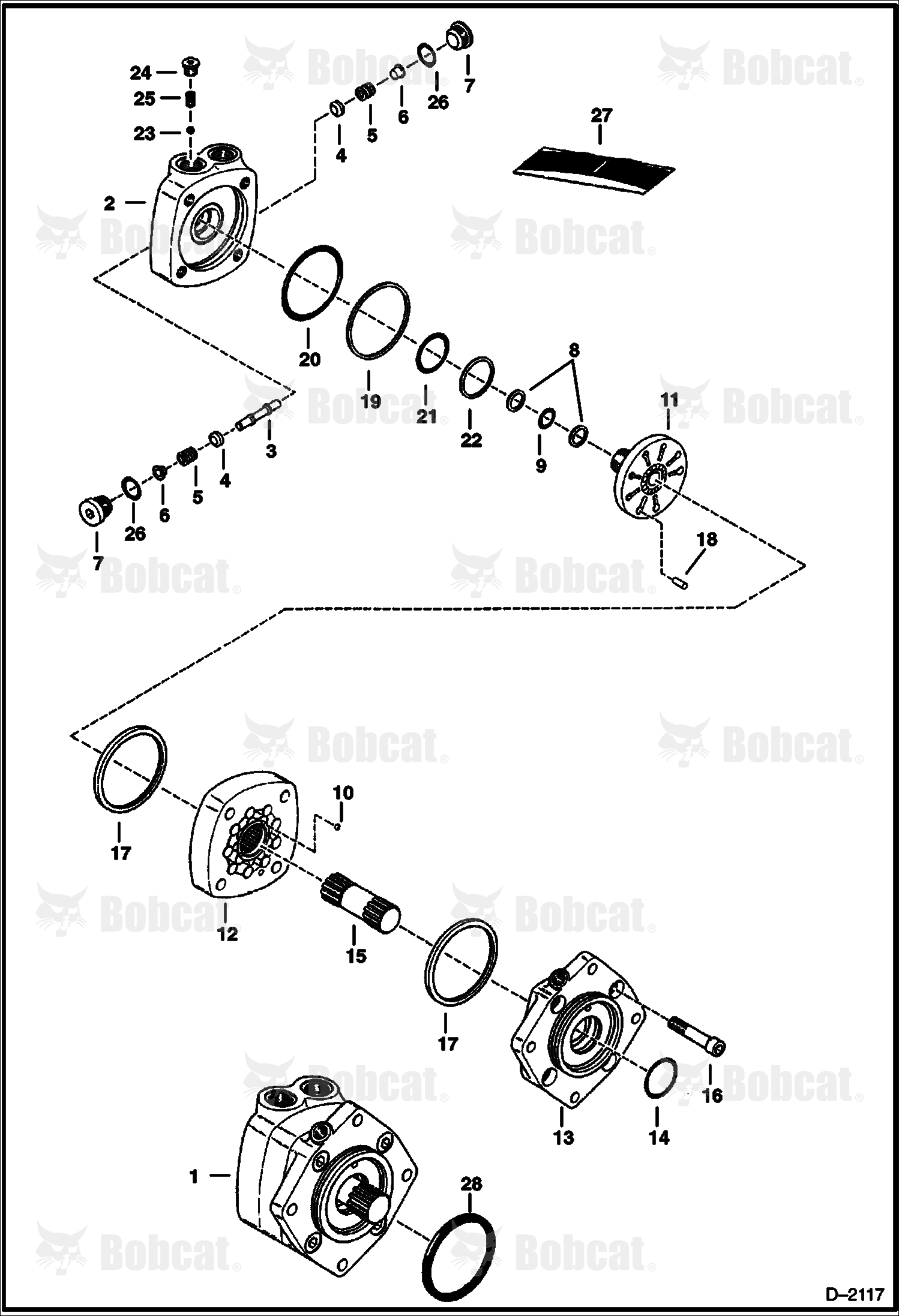 Hydrostatic Motor (Model 137-1001-001)