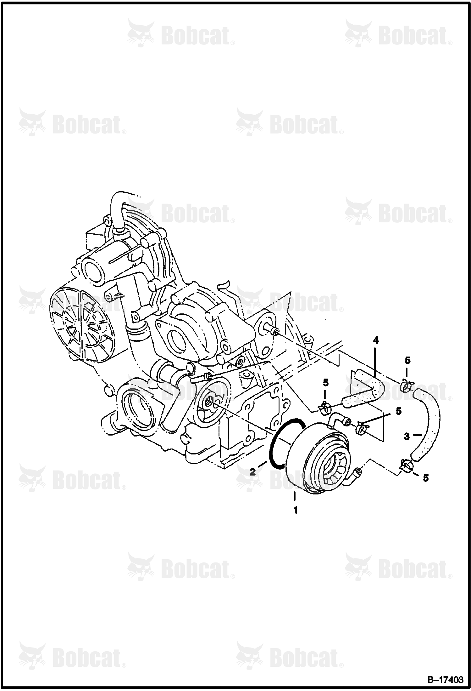 Oil Cooler (Tier I) 572411001 & Above