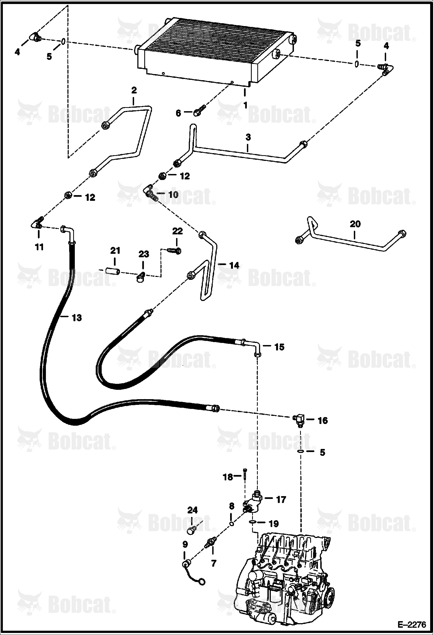 Cooling System  514111515 & Below, 514211107 & Below