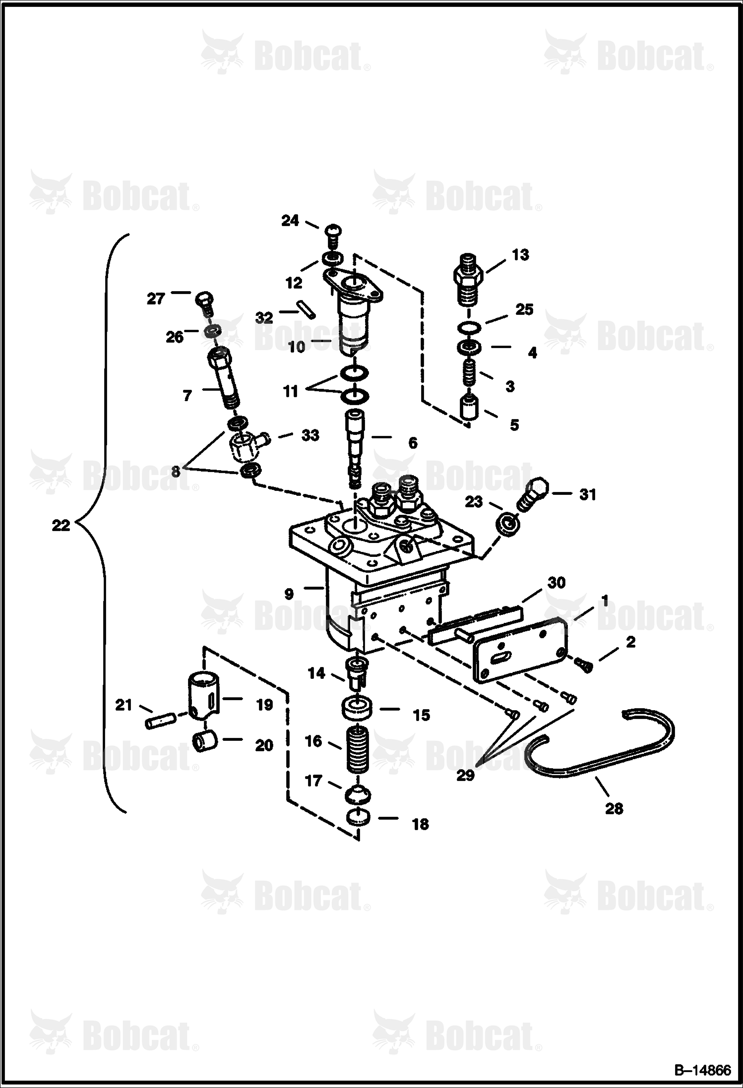 Injection Pump (Kubota D722)