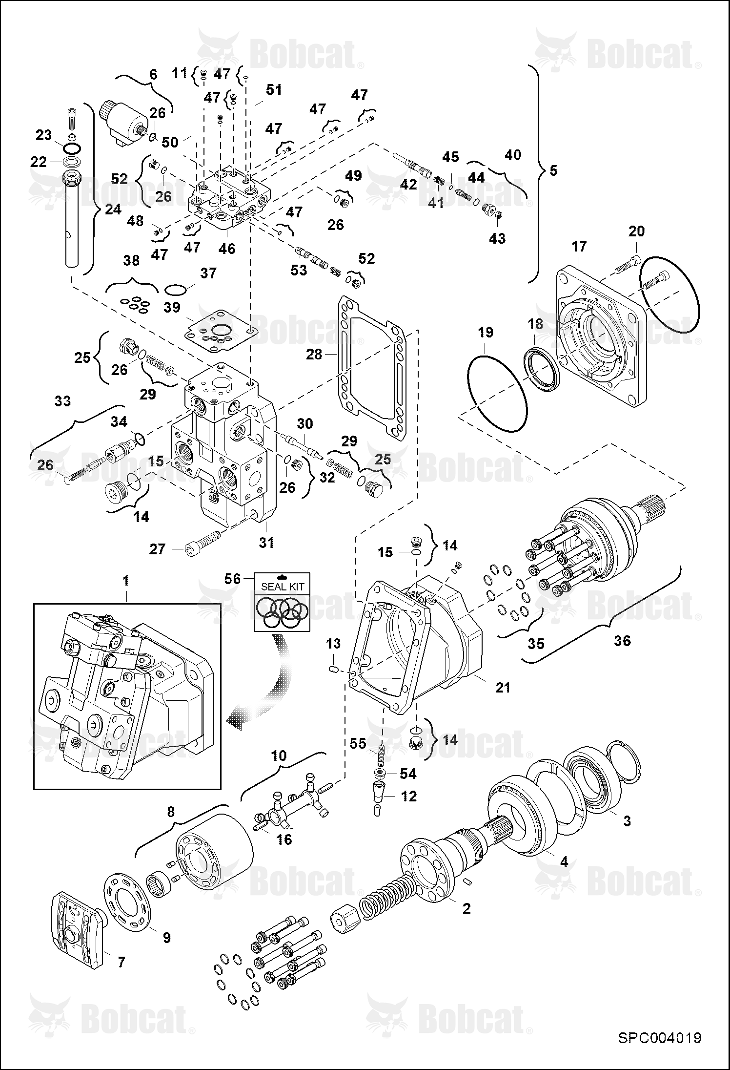 Hydrostatic Motor ASSY