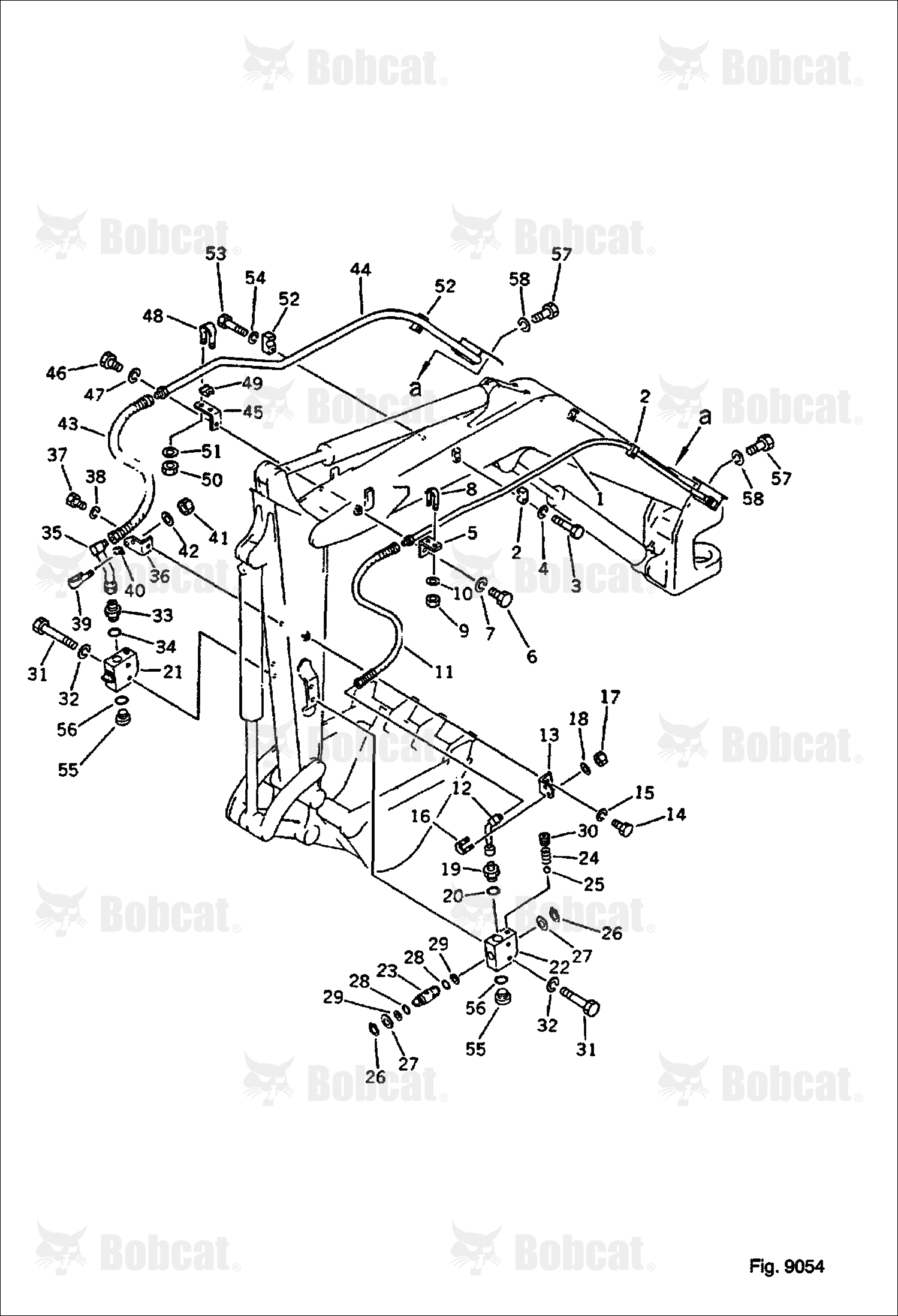 Hydraulic Piping (2/2) (FOR Additional VALVE) Usa SPEC. (OP)