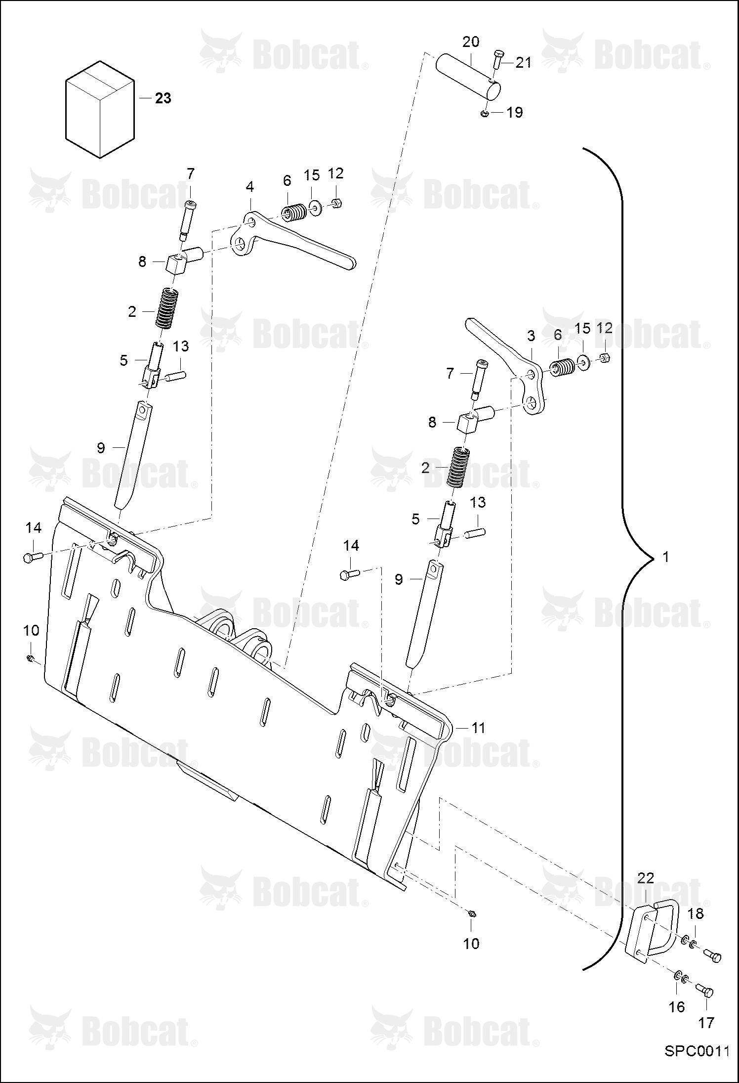 BOB-TACH Manual Lock