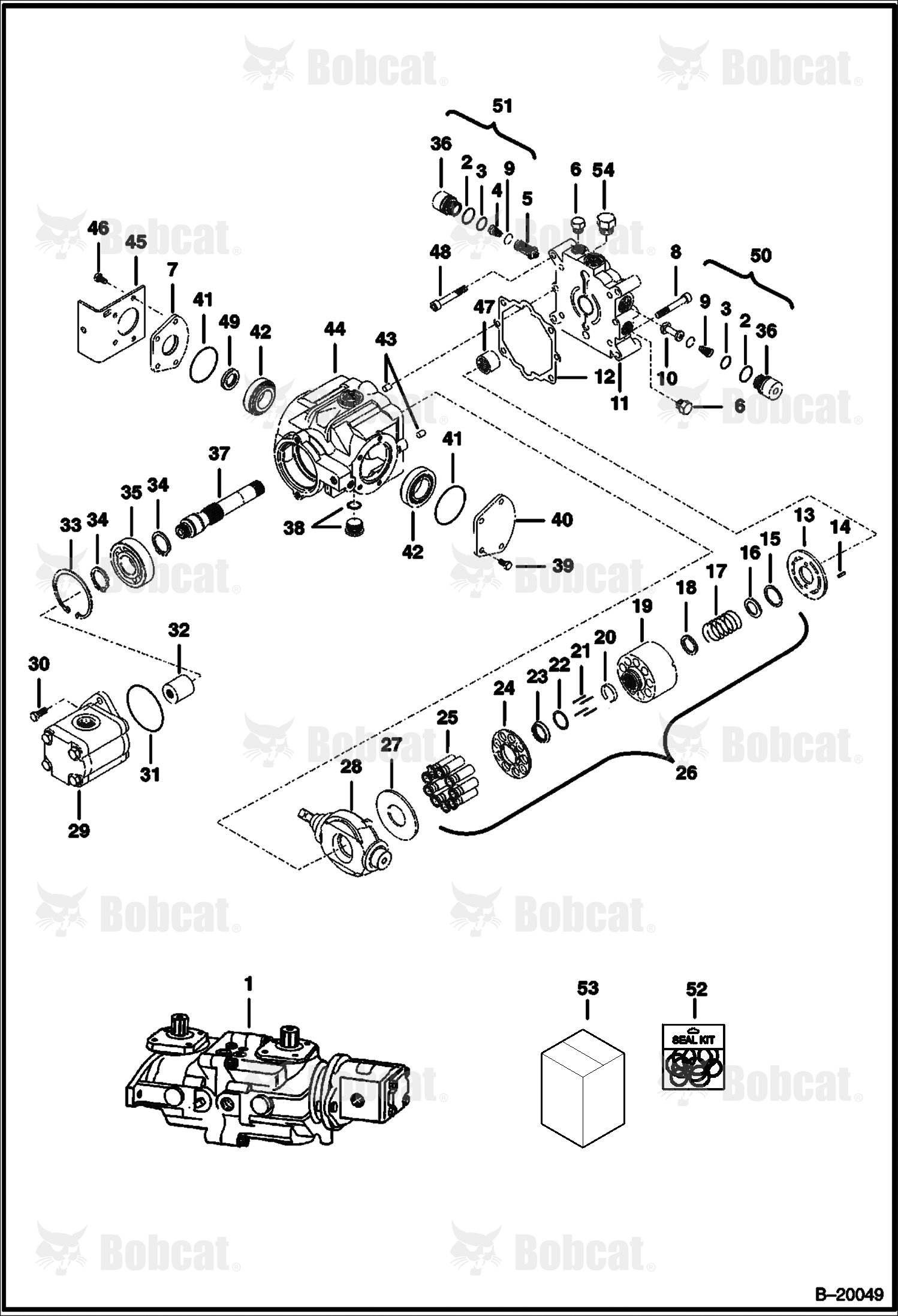 Hydrostatic Pump (4355035 & 4355064 & 4355032 4355063)