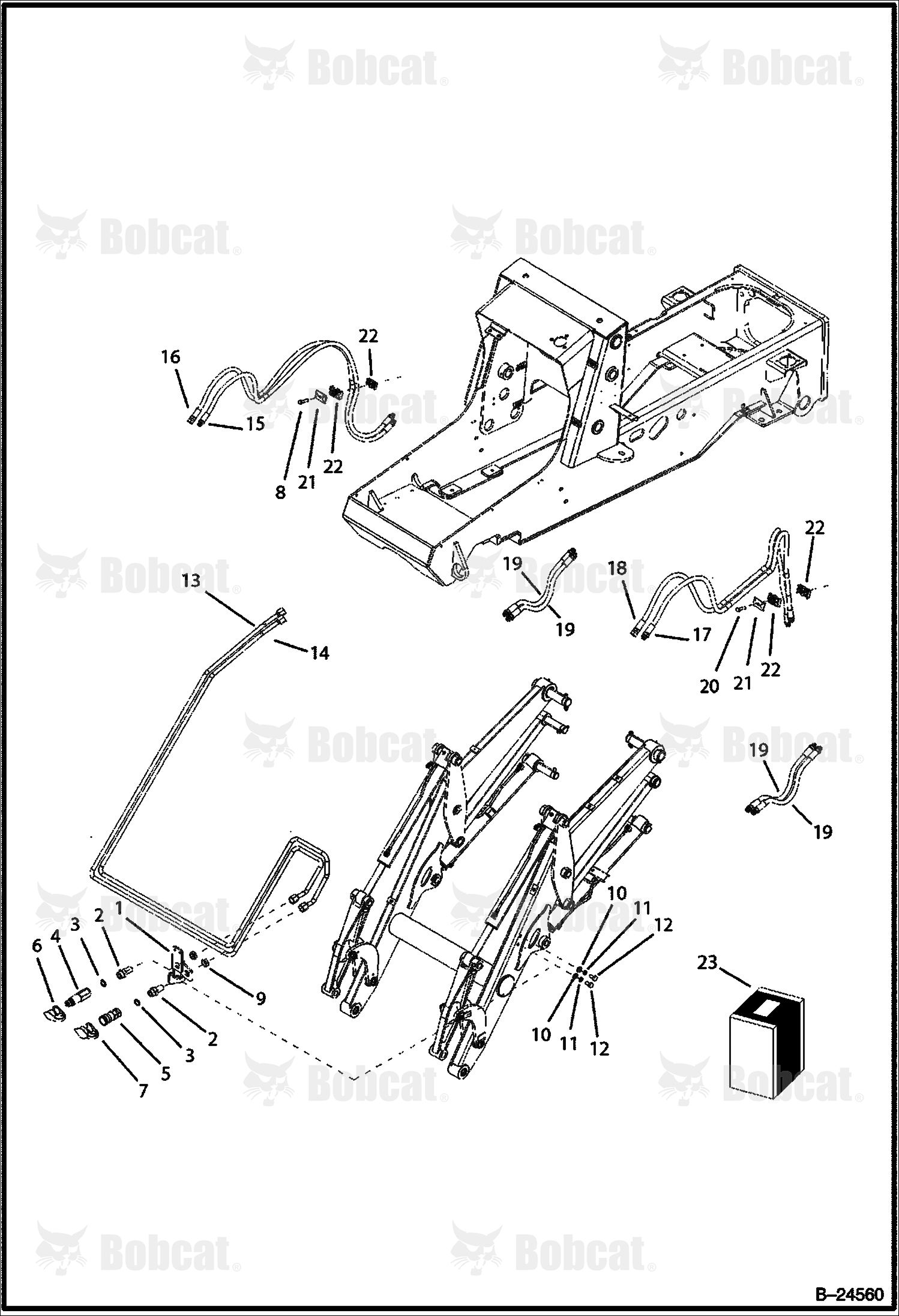 Hydraulic Circuitry (Loading Arm)