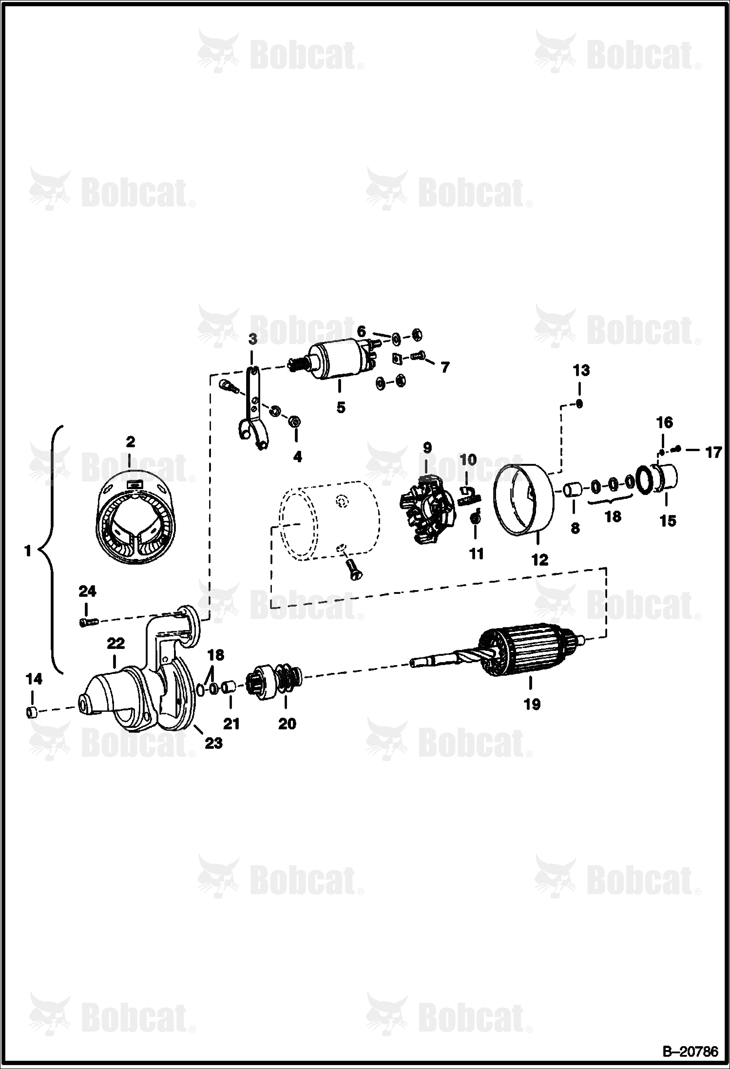 Starter (Bosch 0-001-211-228)