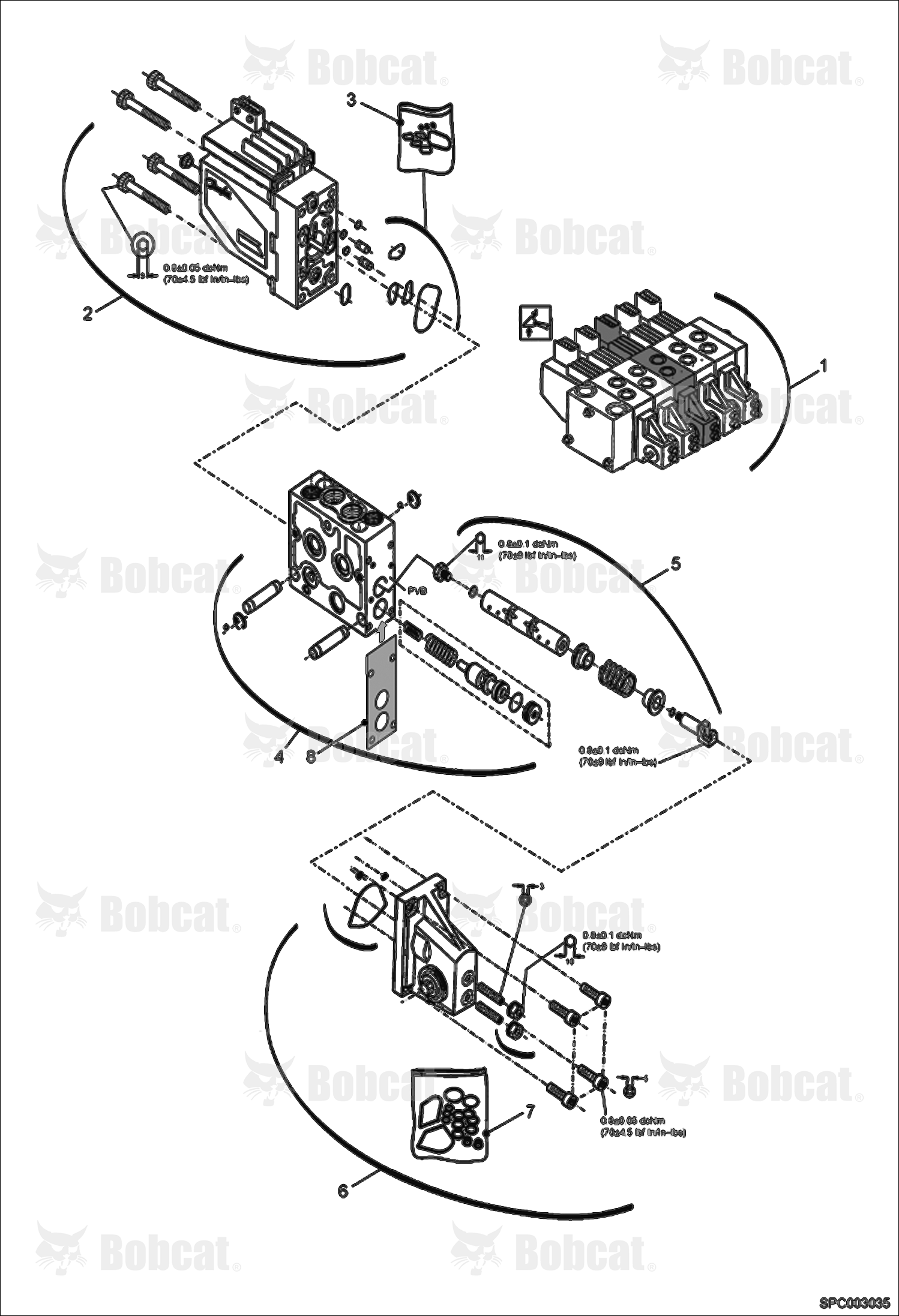 Hydraulic Control Valve (Telescope Section)