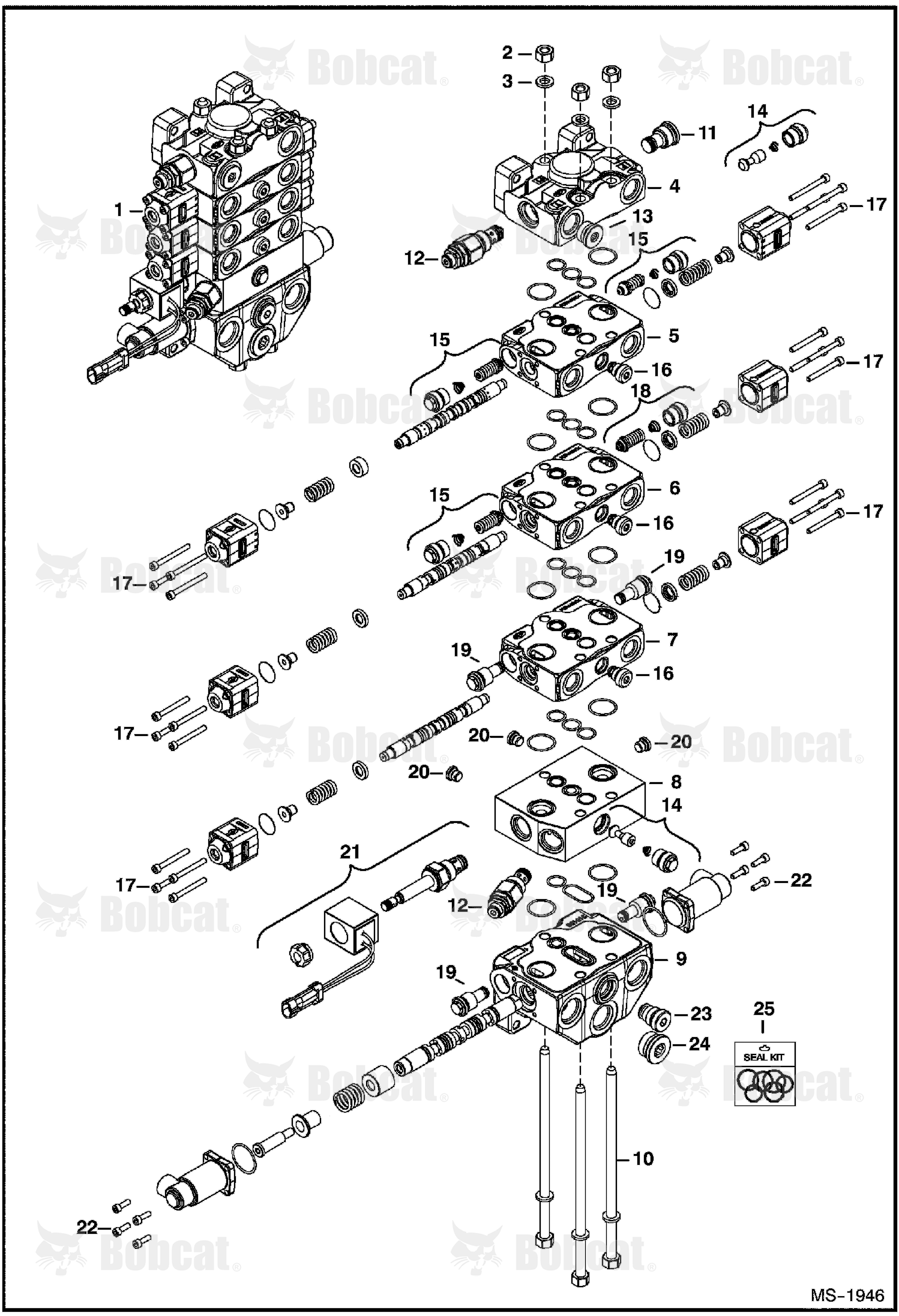 High Flow Hydraulics (Work Valve)