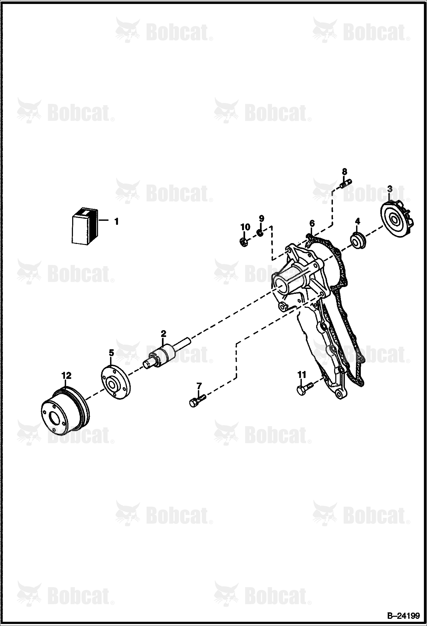 Water Pump (Tier I) 572711001 & Above