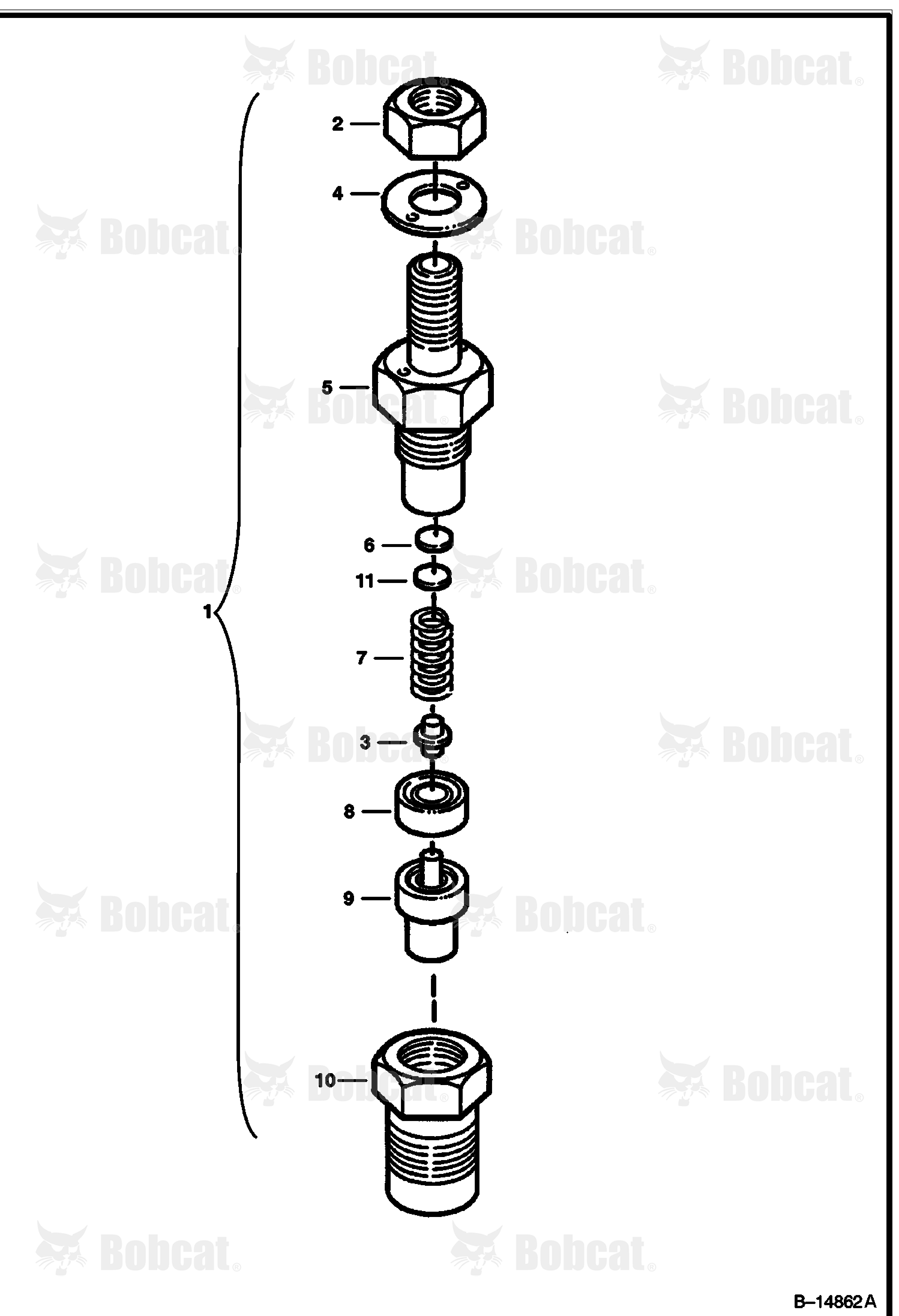 Nozzle Holder (Kubota - D902-E3B-BC- Tier IV Replacement)