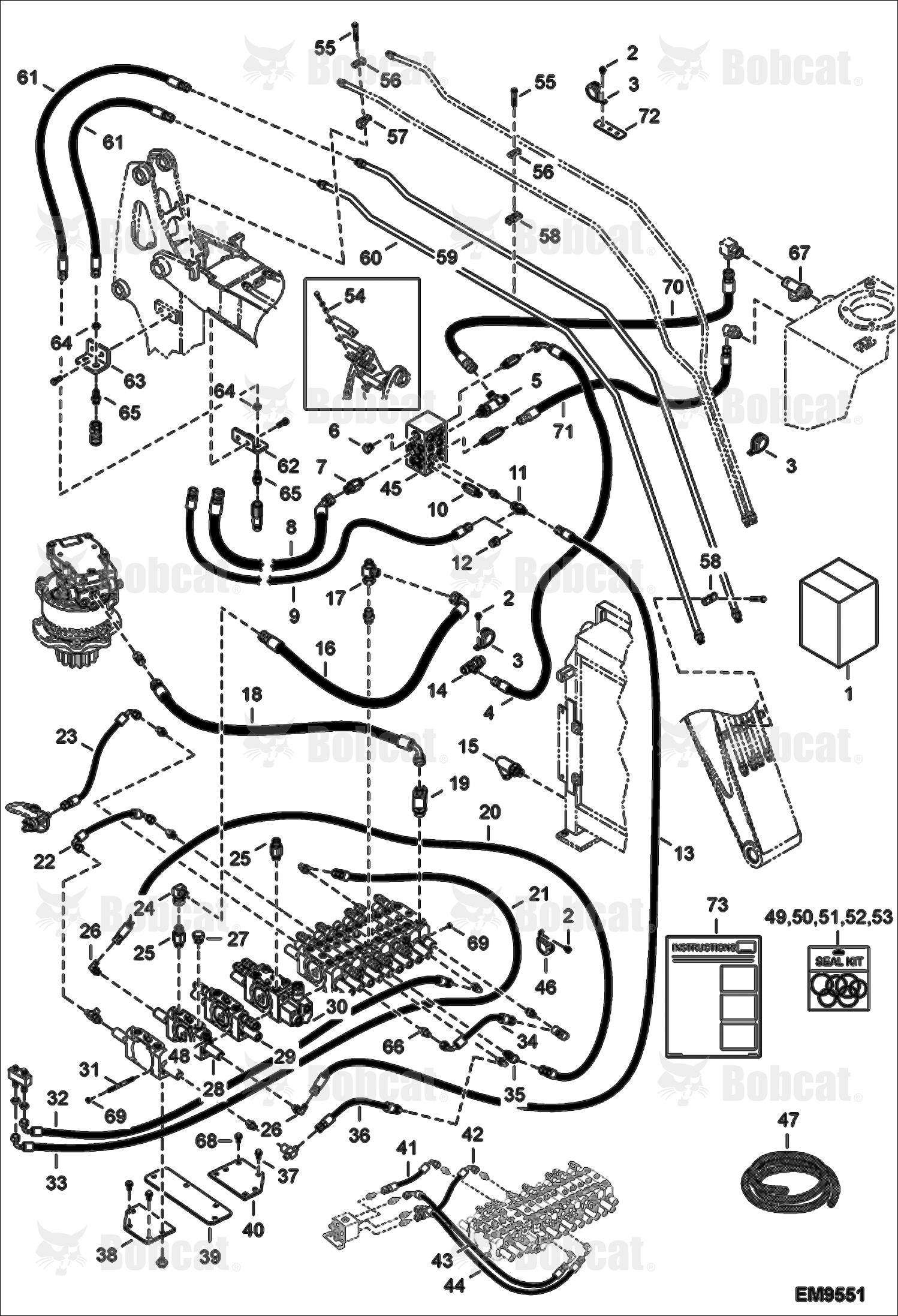 Auxiliary Flow Kit AGSZ11001 - AGSZ11284, AGSZ11286 - AGSZ11320