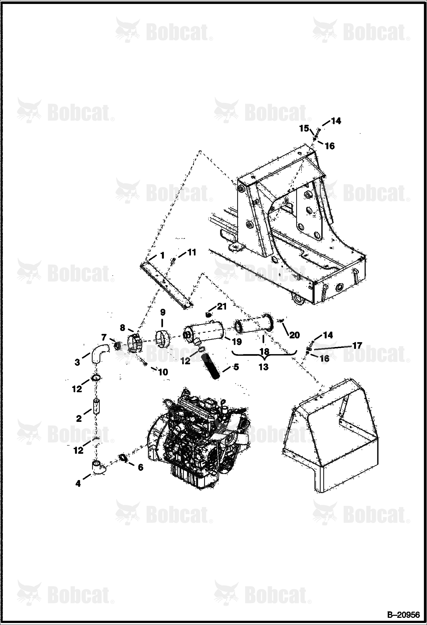 Engine & Attaching Parts (Air Cleaner)