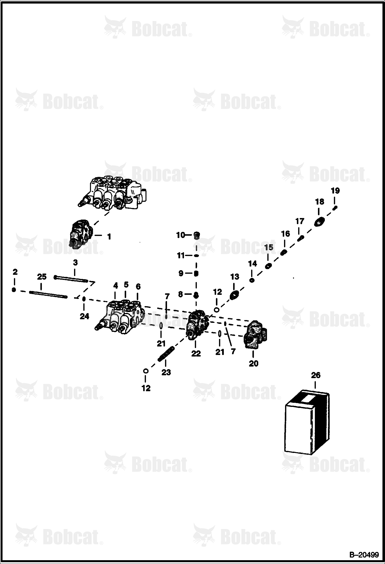 Valve Section - Auxiliary Control (Ward)