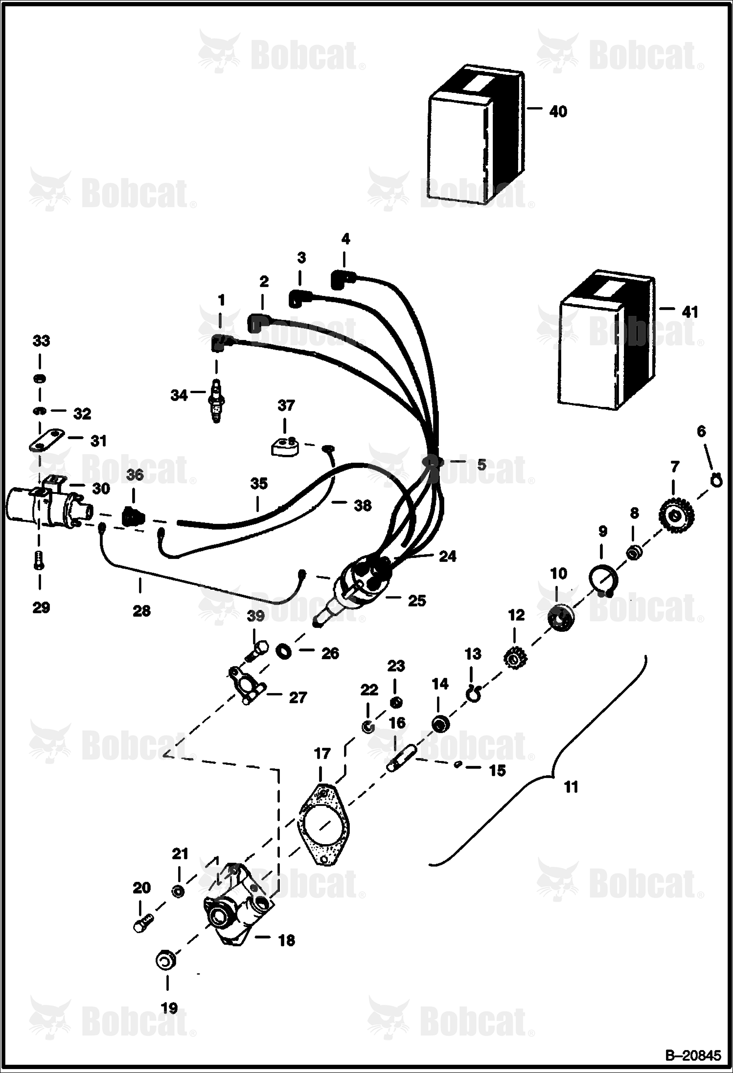 Ignition COIL, Cables & Distributor Drive
