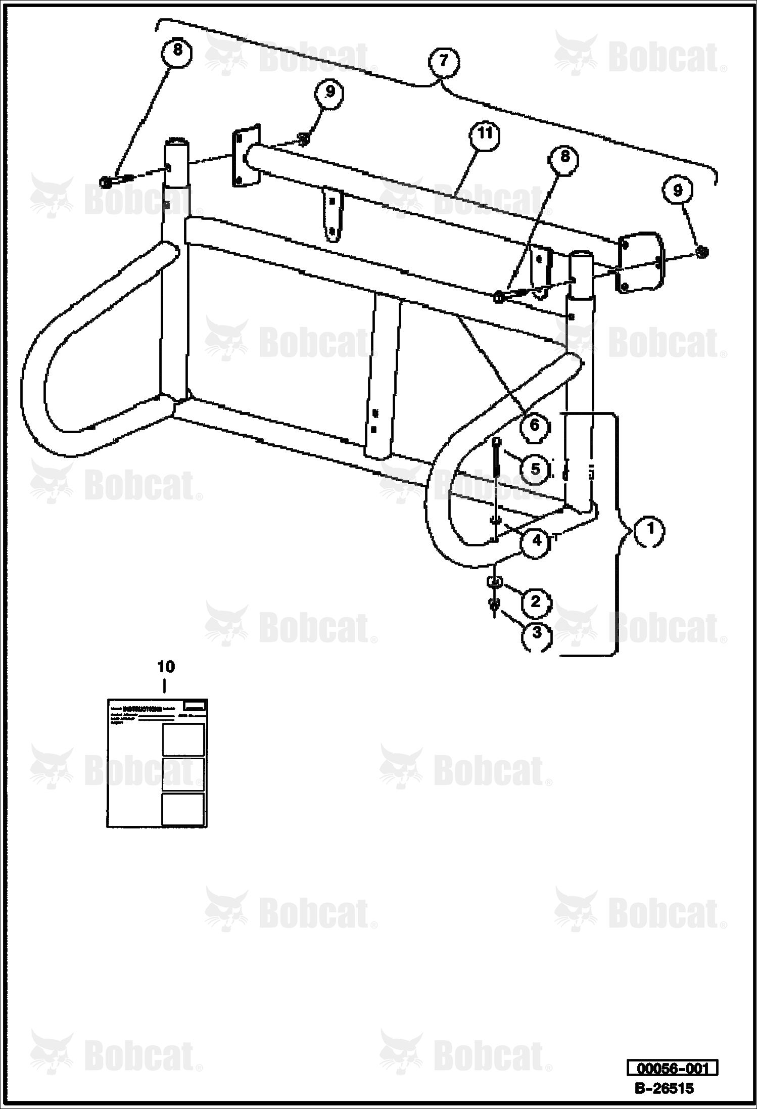 Lower ROPS