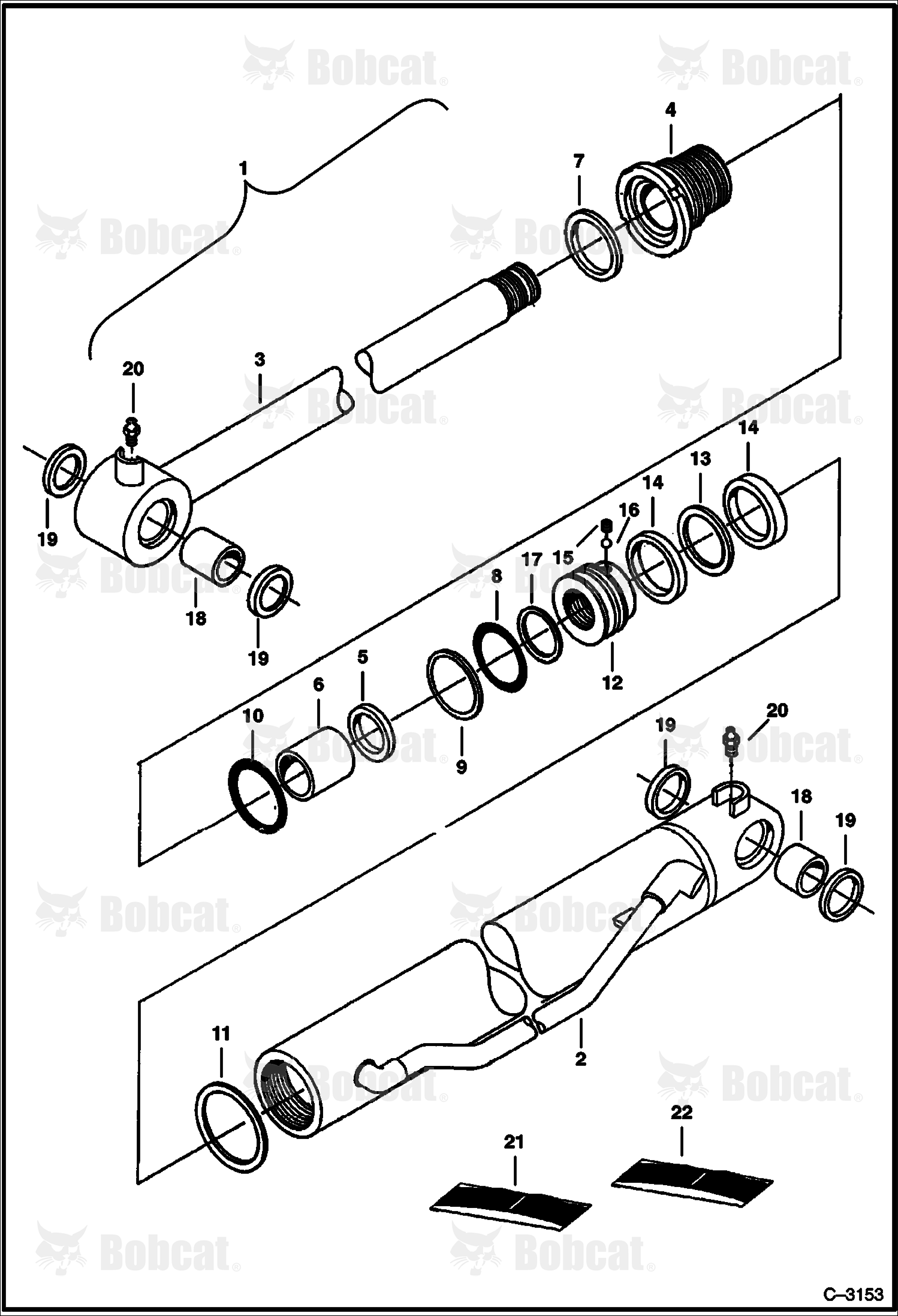 Bucket Cylinder (Original Equipment)