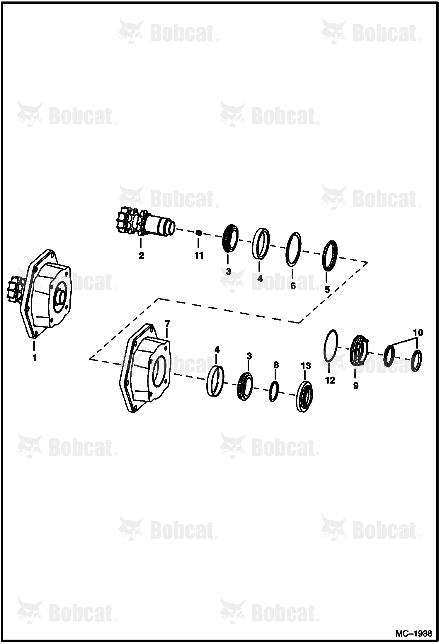 Motor Carrier (Drive Motor Mount Assy)