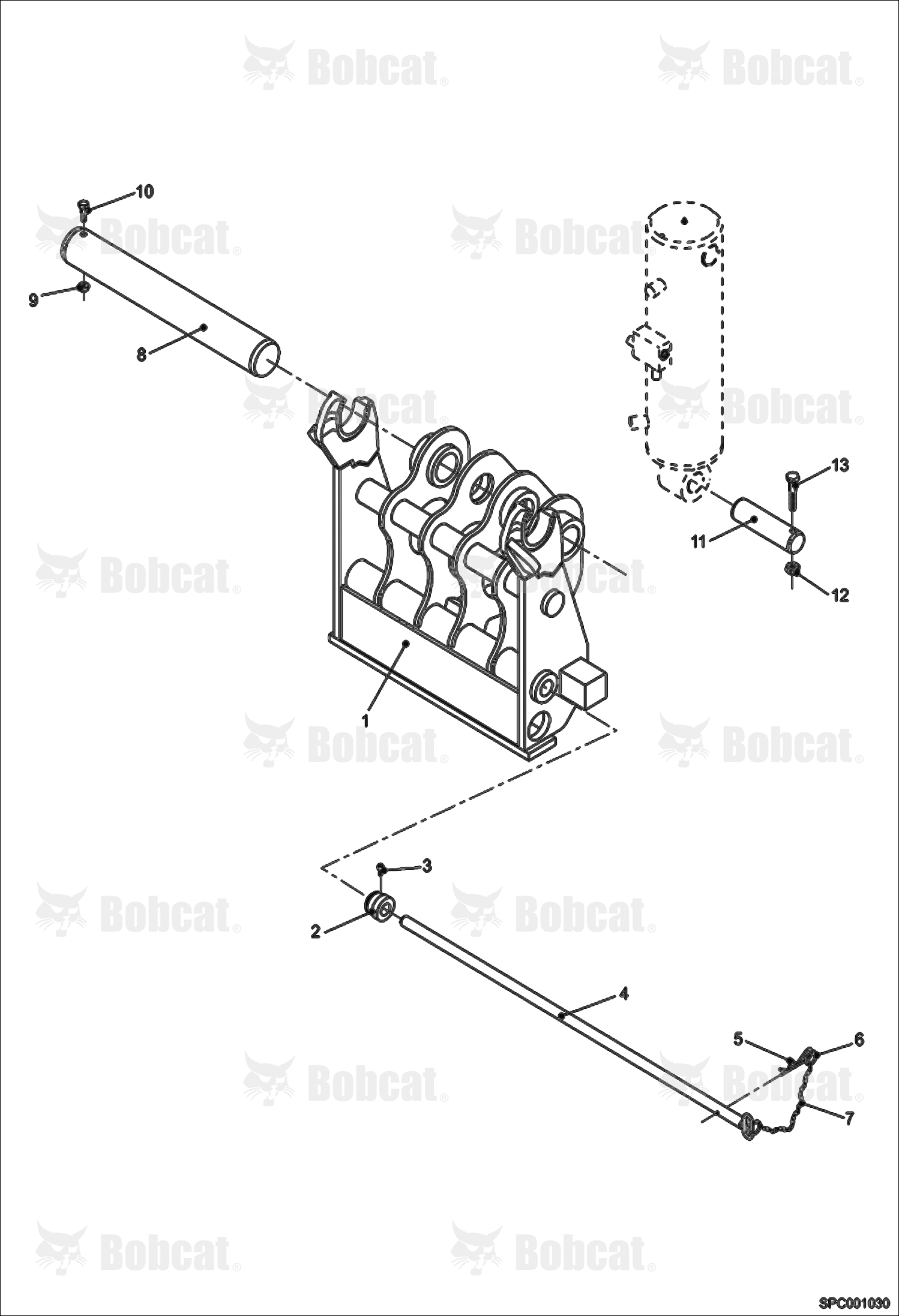 Manual Quick Attach Lock (NARROW)